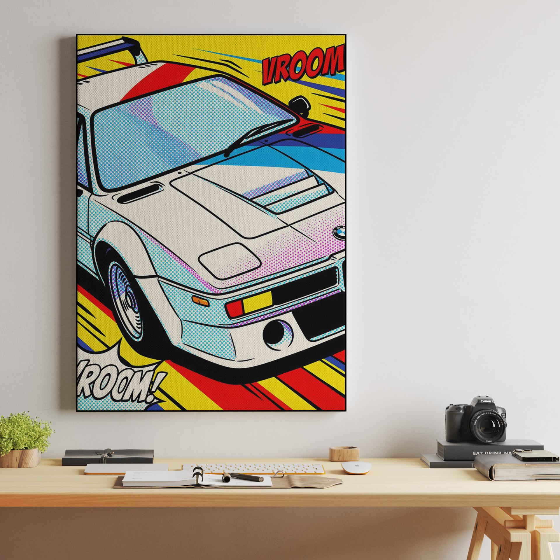 BMW M1 Pop Art Vroom
