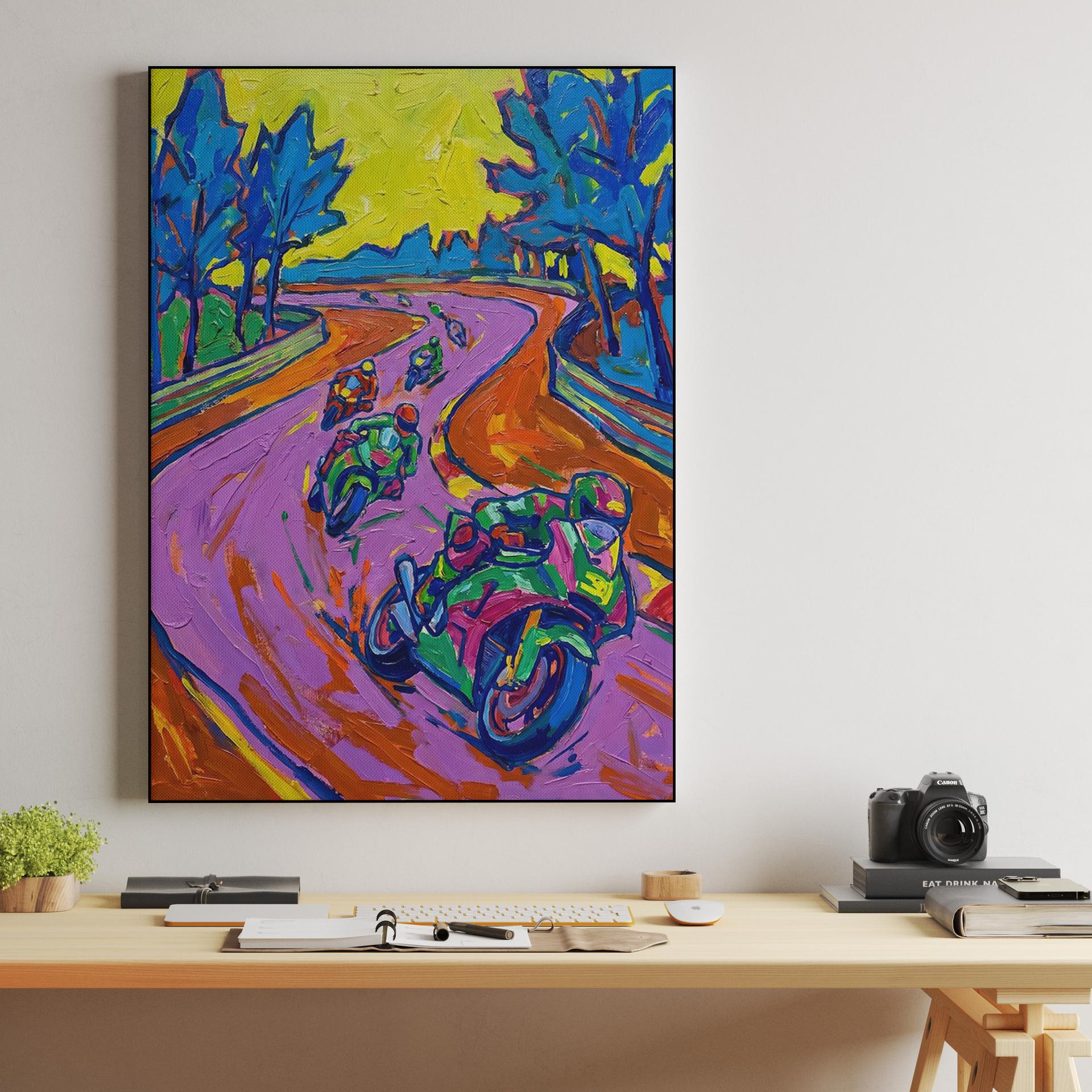 Chromatic Velocity: The Impasto Grid