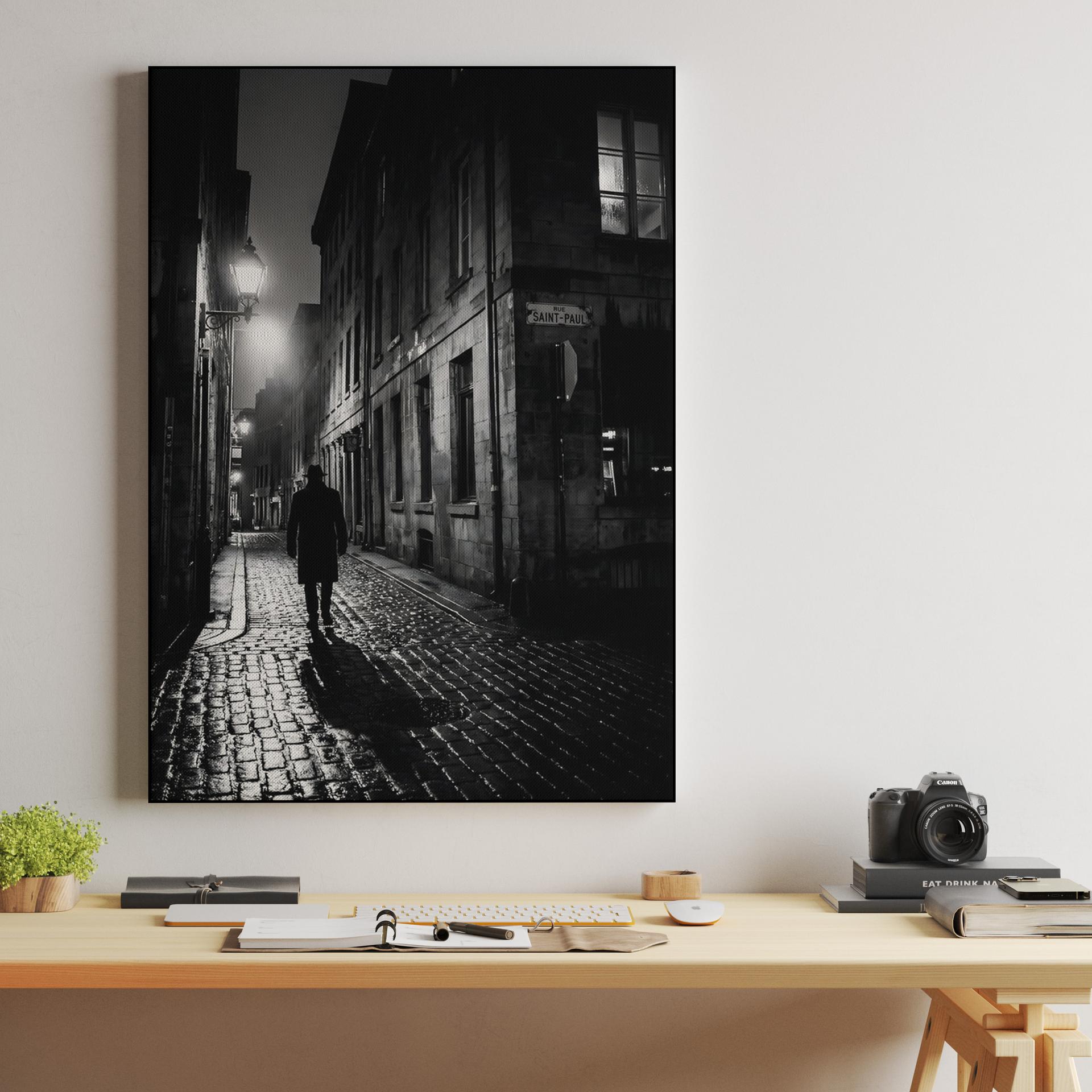 The Stranger on Rue Saint-Paul