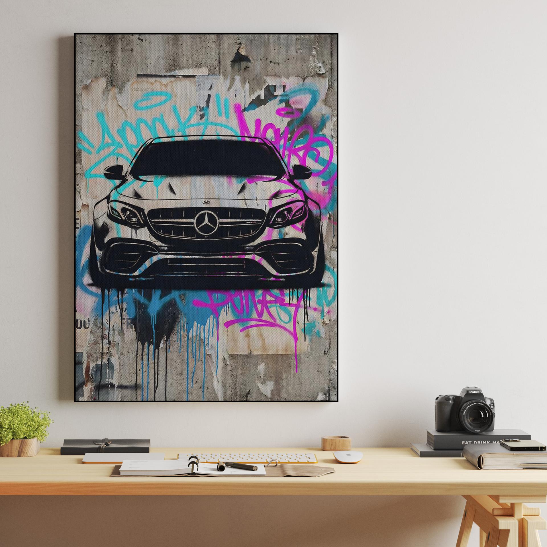 Mercedes E63 AMG Urban Stencil