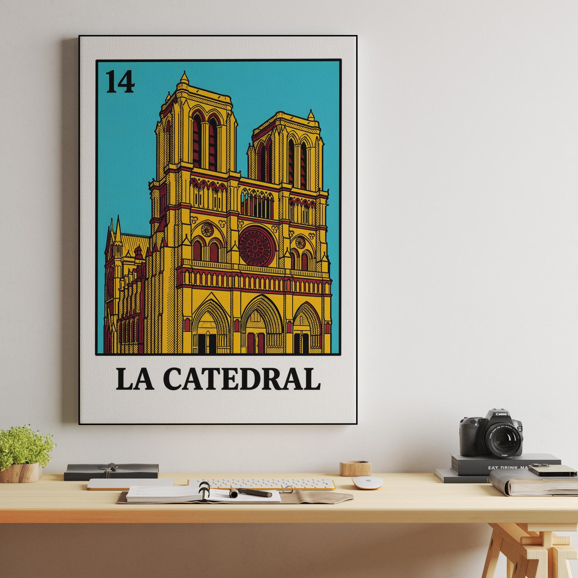 La Catedral - Notre-Dame Lotería Card