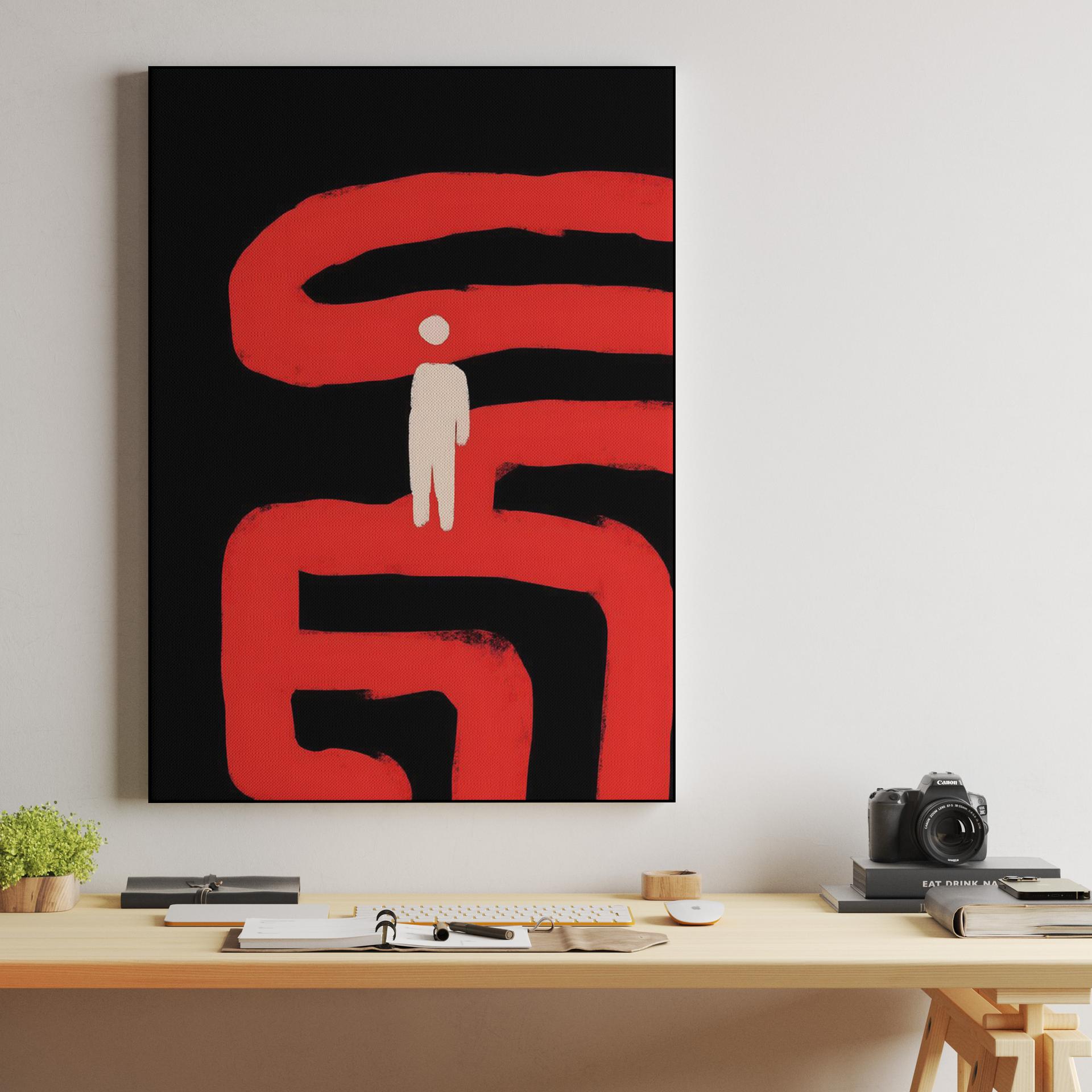 The Red Maze Journey