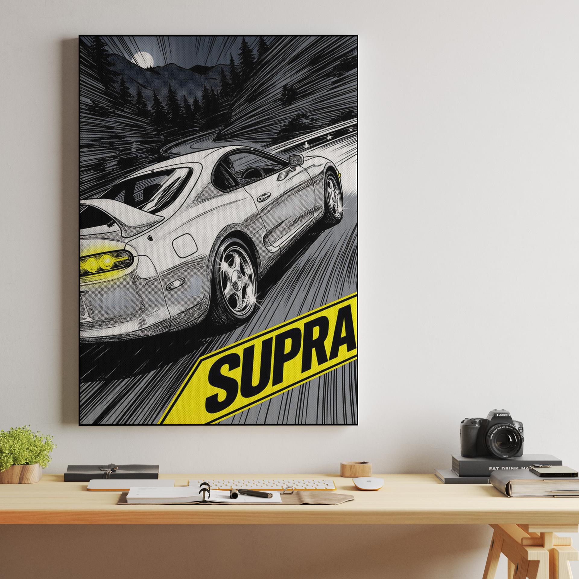 Toyota Supra A80 Manga Night Run