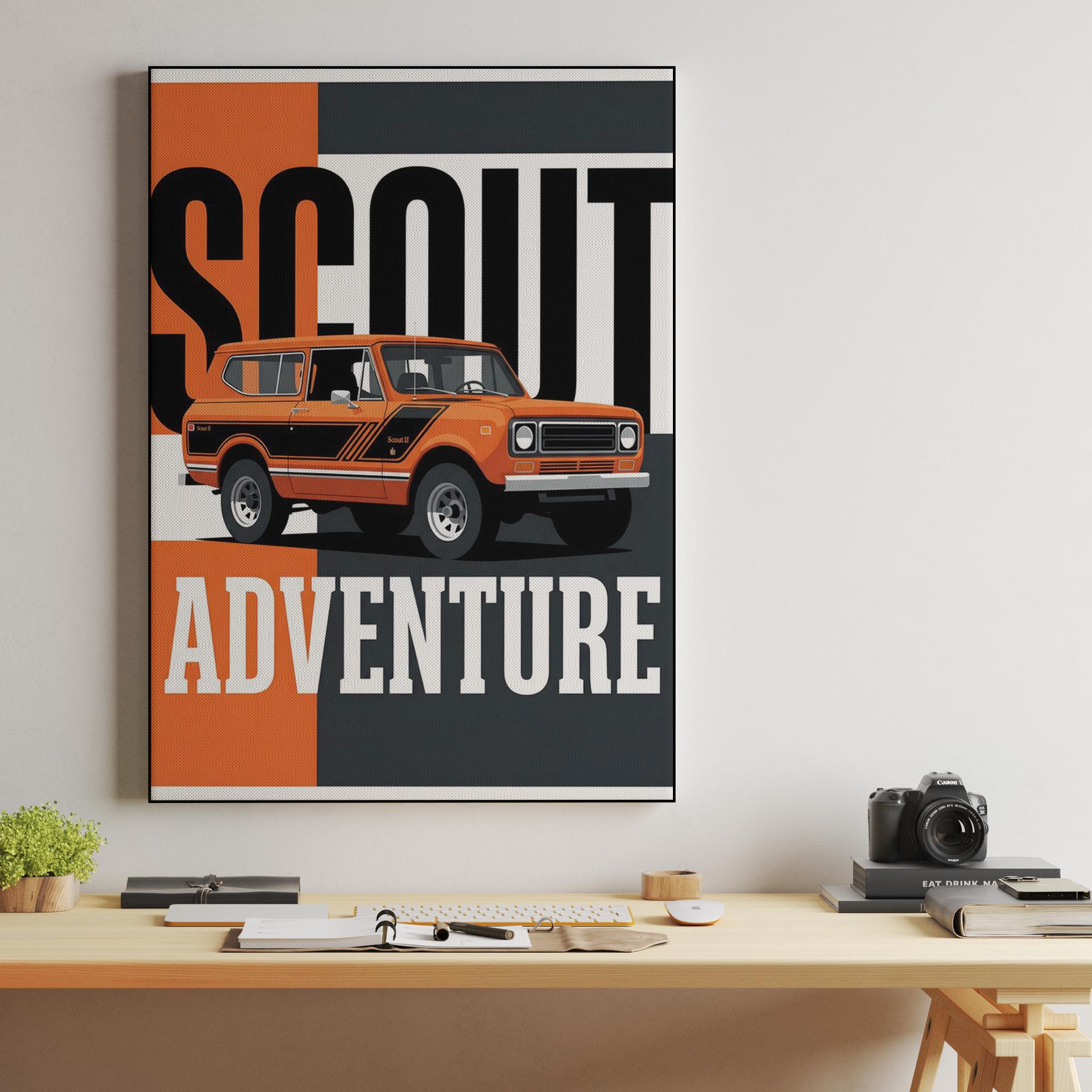 International Scout II Adventure Graphic