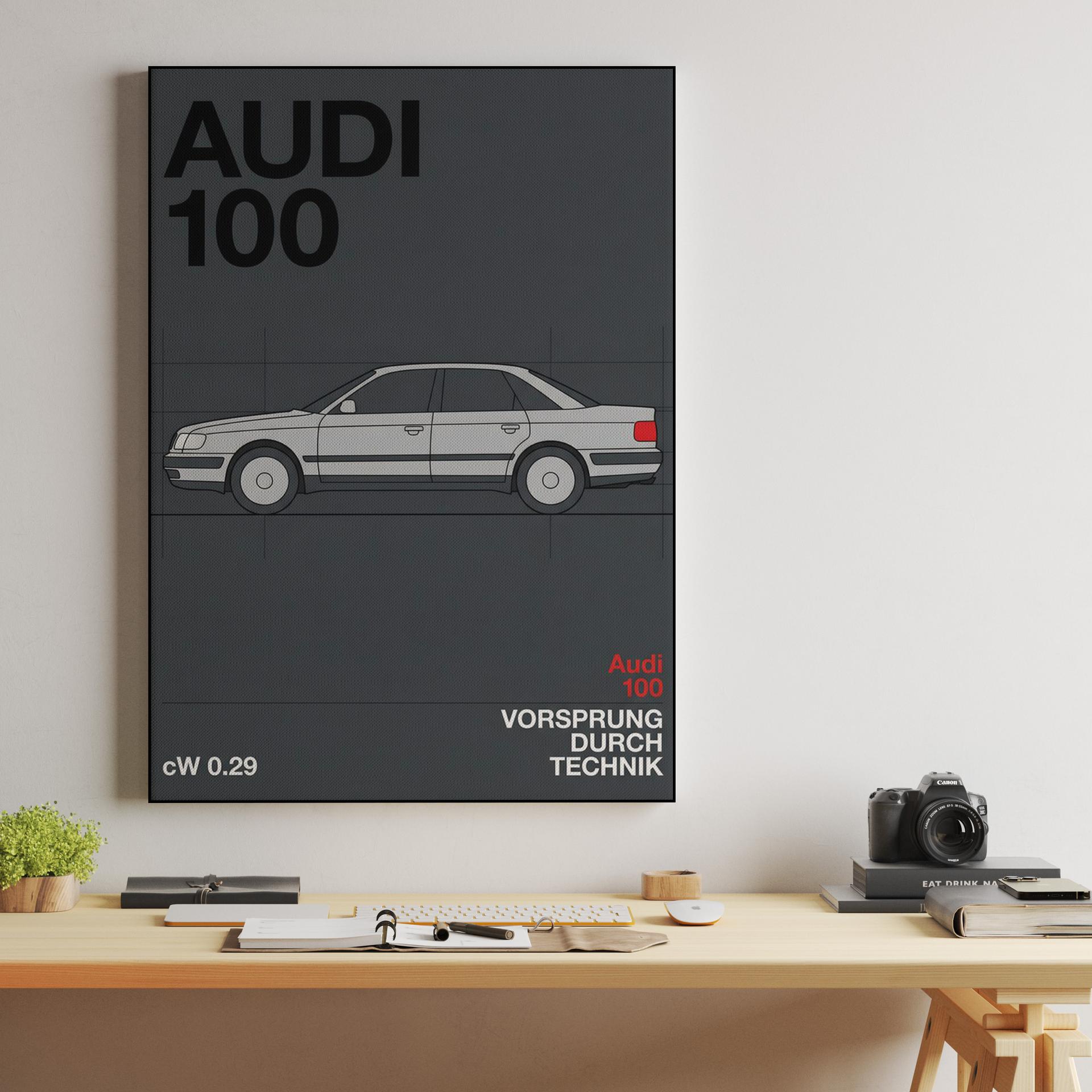 Audi 100 Technical Profile: Vorsprung Durch Technik