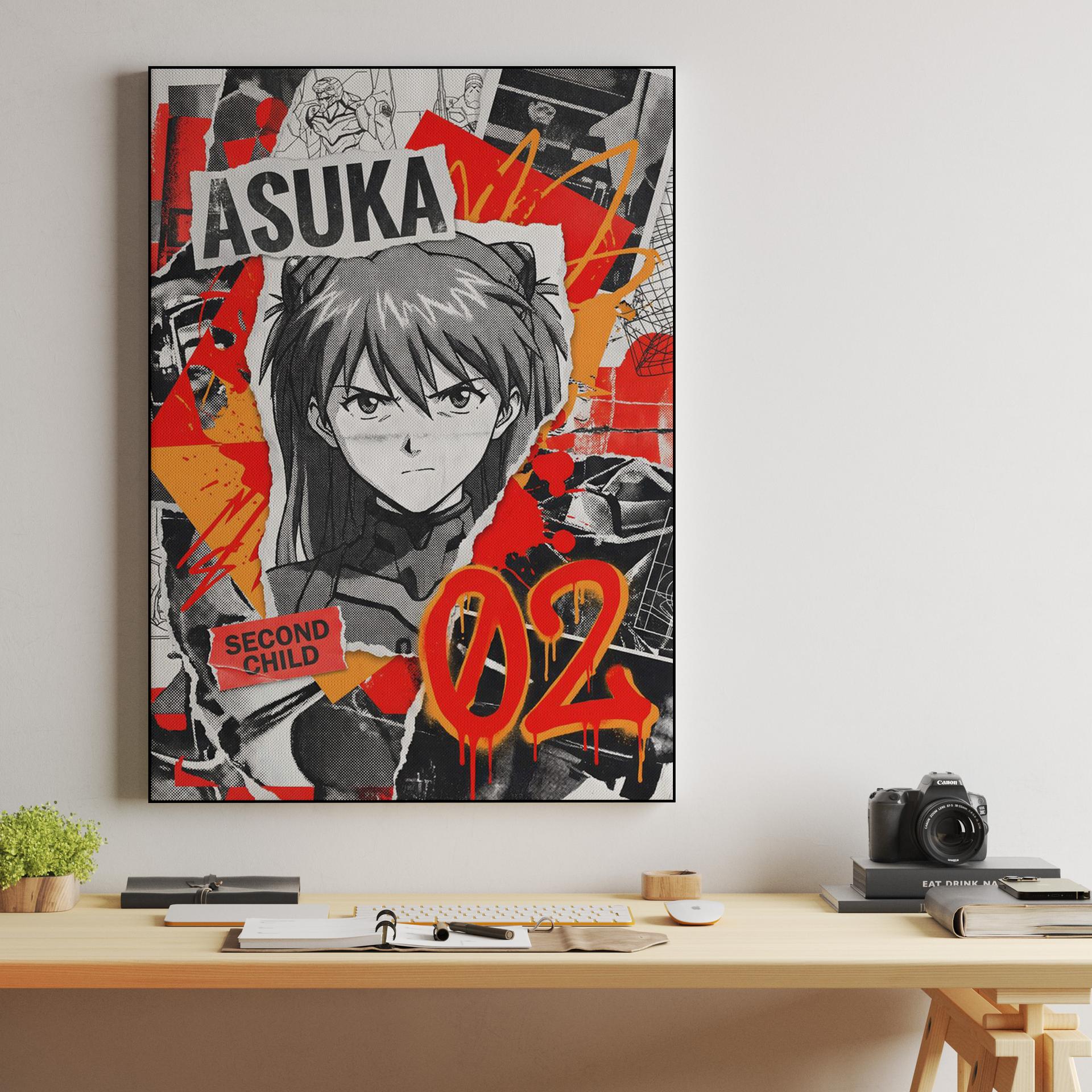 Asuka 02: Second Child Punk Collage