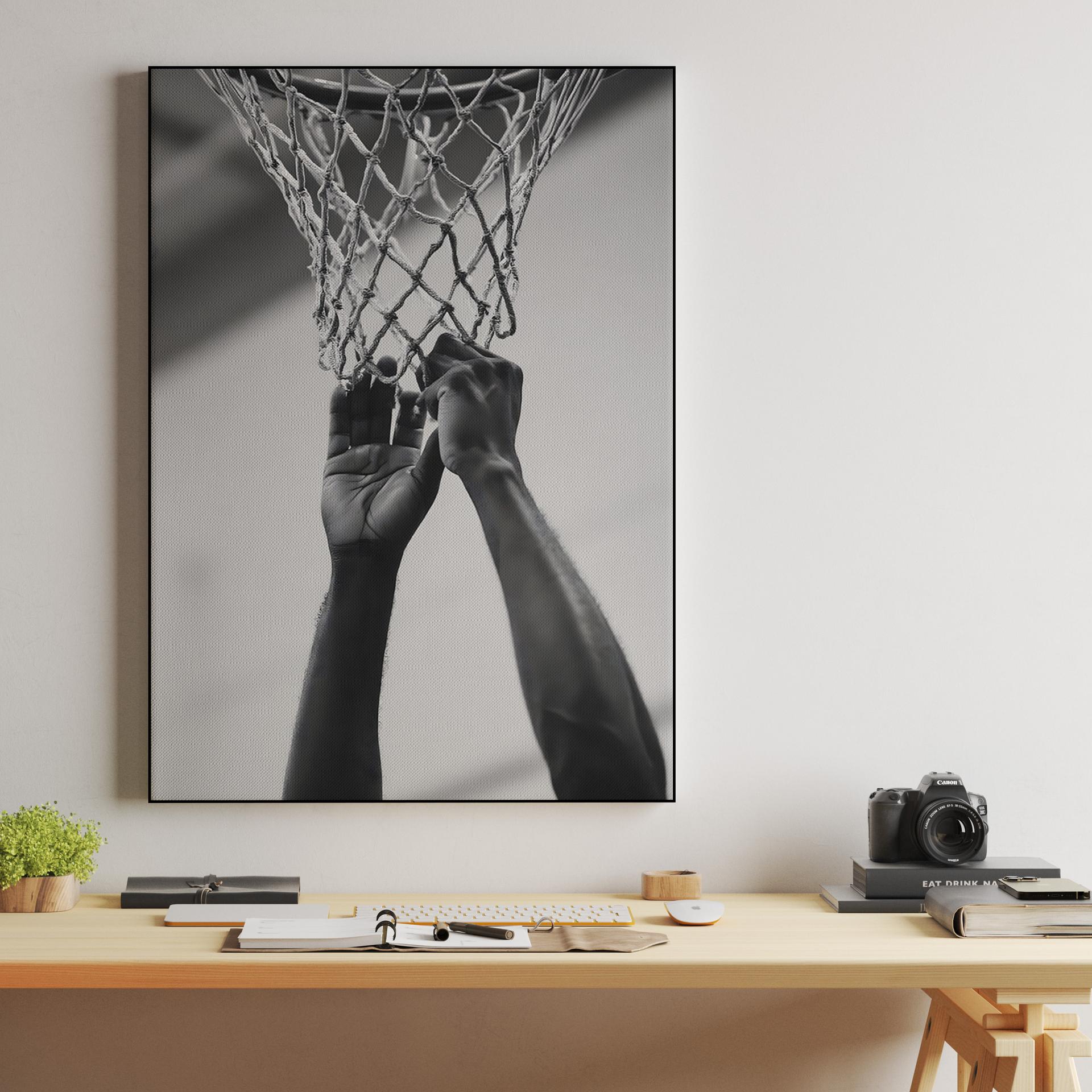 Gritty Basketball Net Grasp