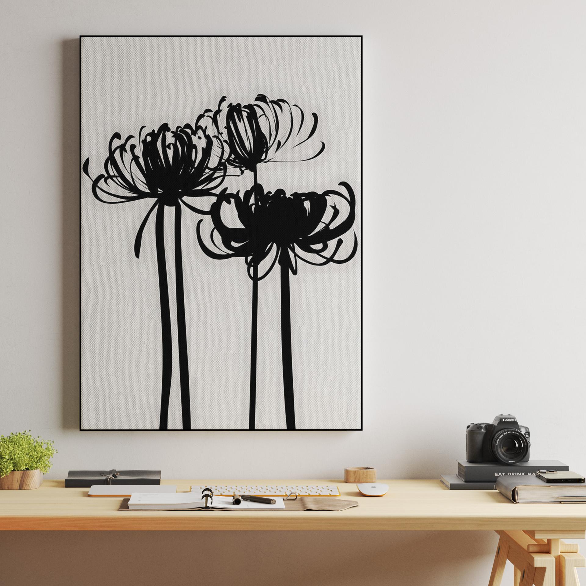 Spider Lily Silhouette
