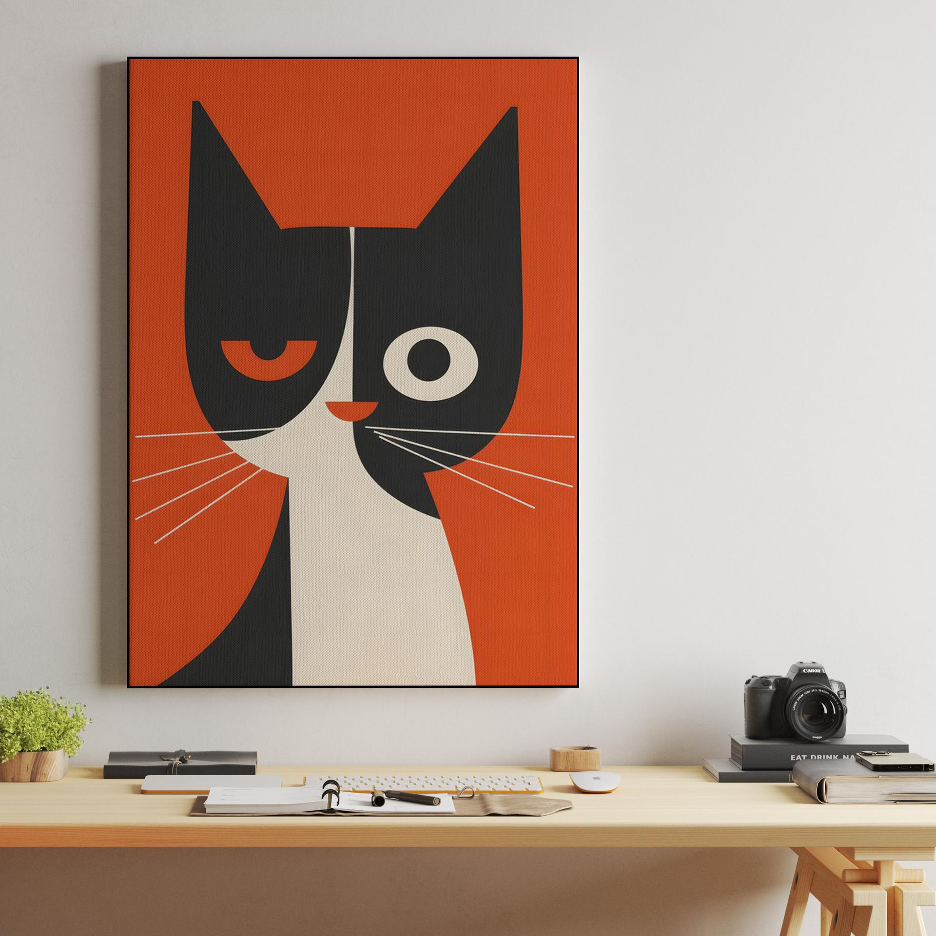 Mid-Century Feline