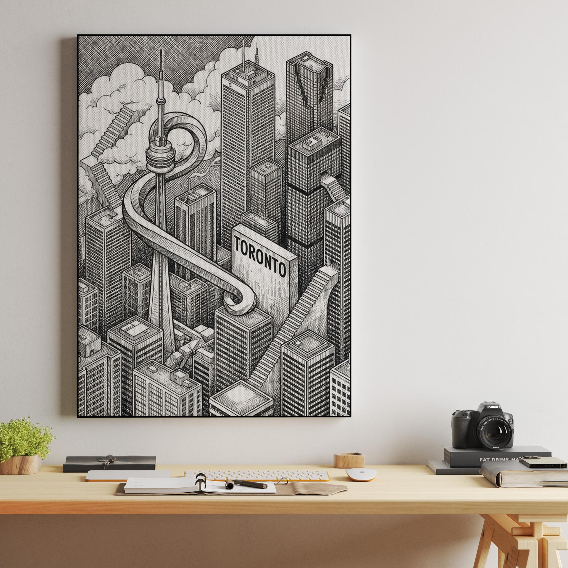 Toronto Dreamscape: The Twisted CN Tower