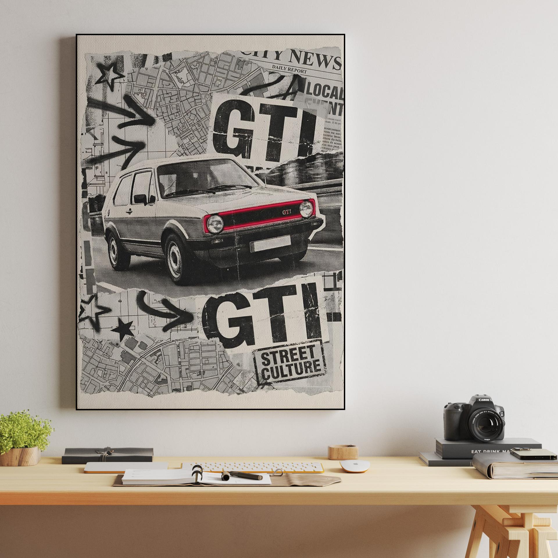 GTI Street Culture: The Original Hot Hatch Collage
