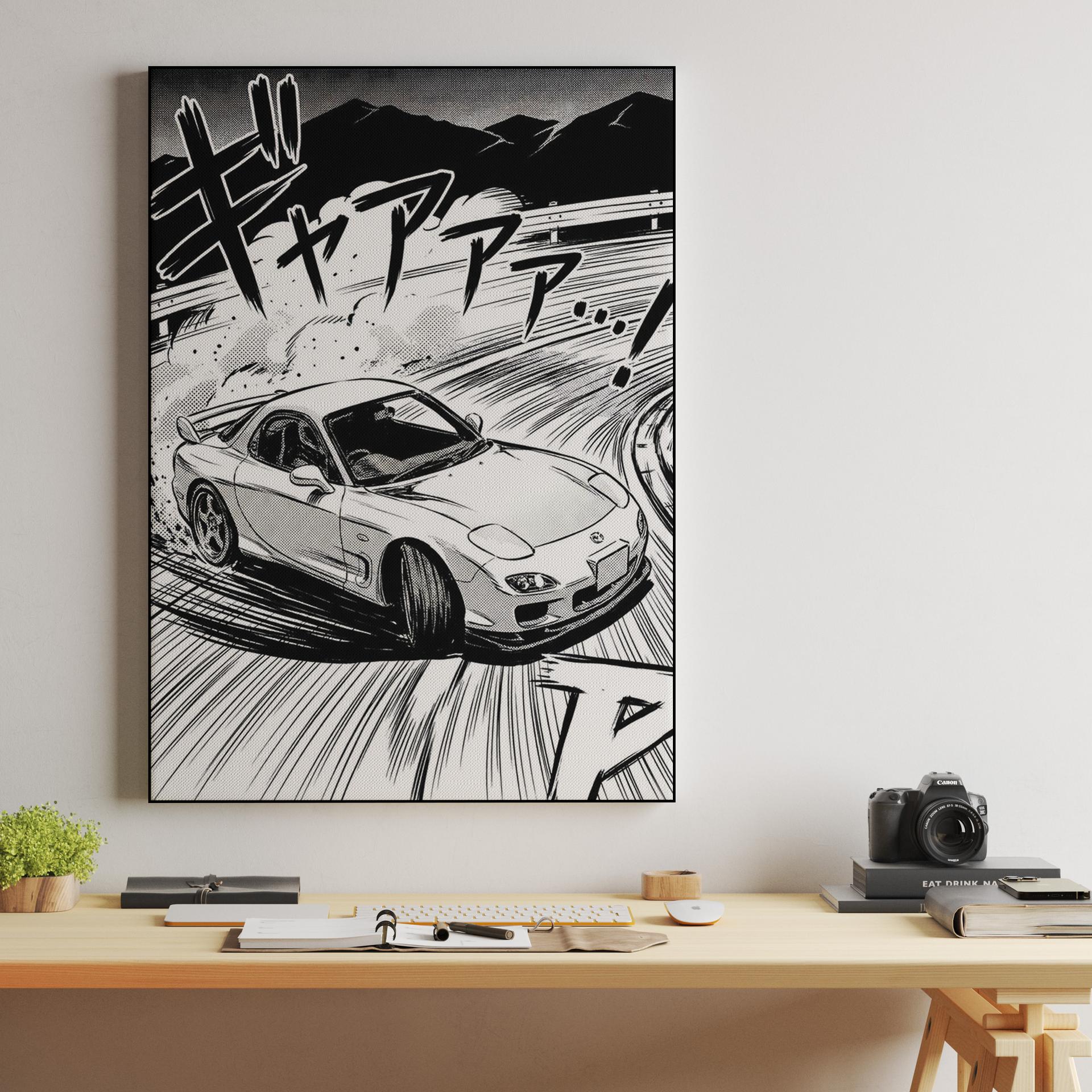 Rotary Screech: RX-7 FD Manga Drift