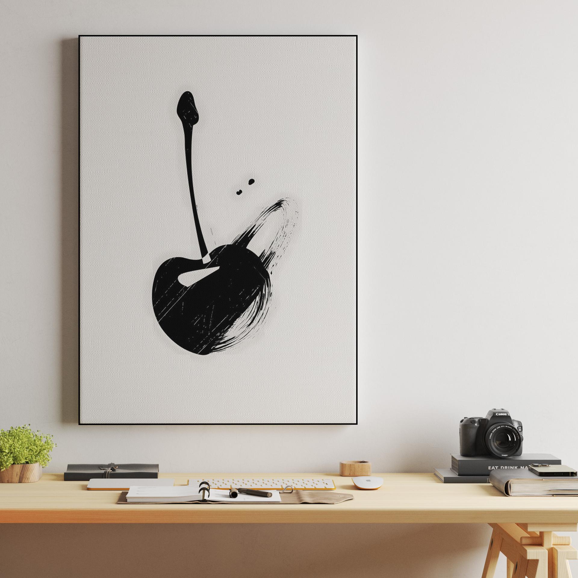 Minimalist Ink Cherry