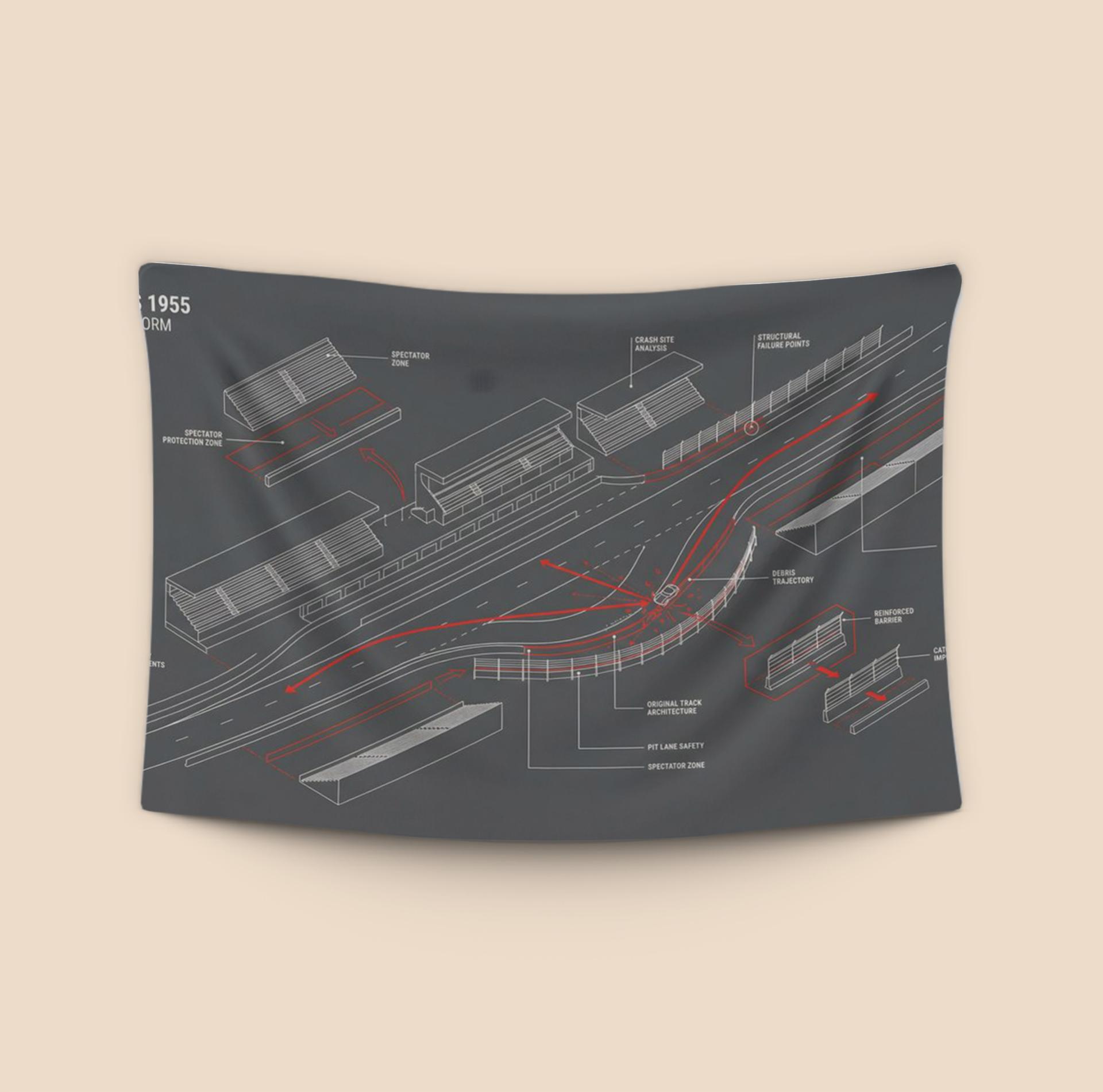 Le Mans 1955 Safety Reform Infographic