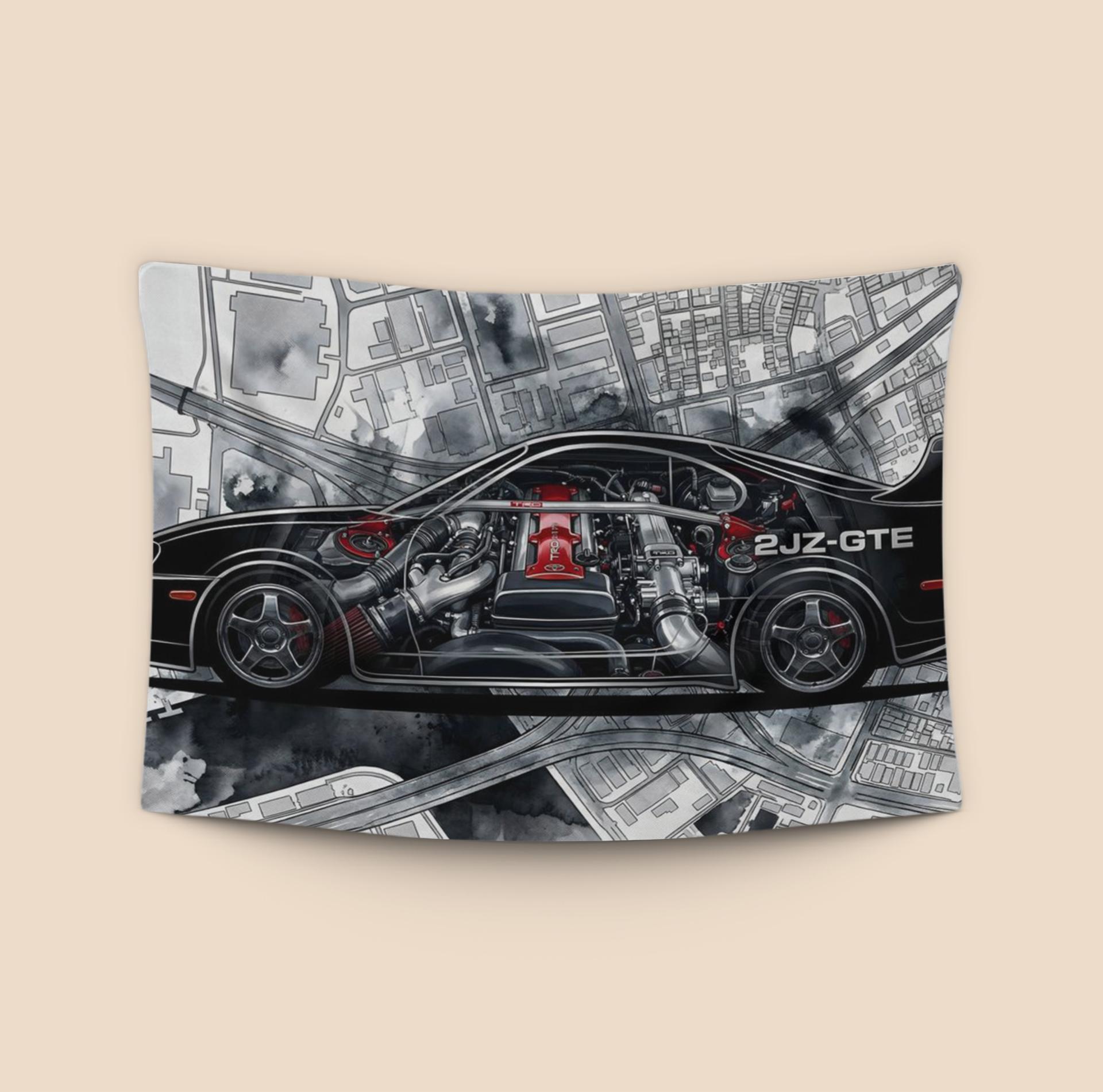 Mechanical Heart: Supra A80 2JZ Urban Cutaway