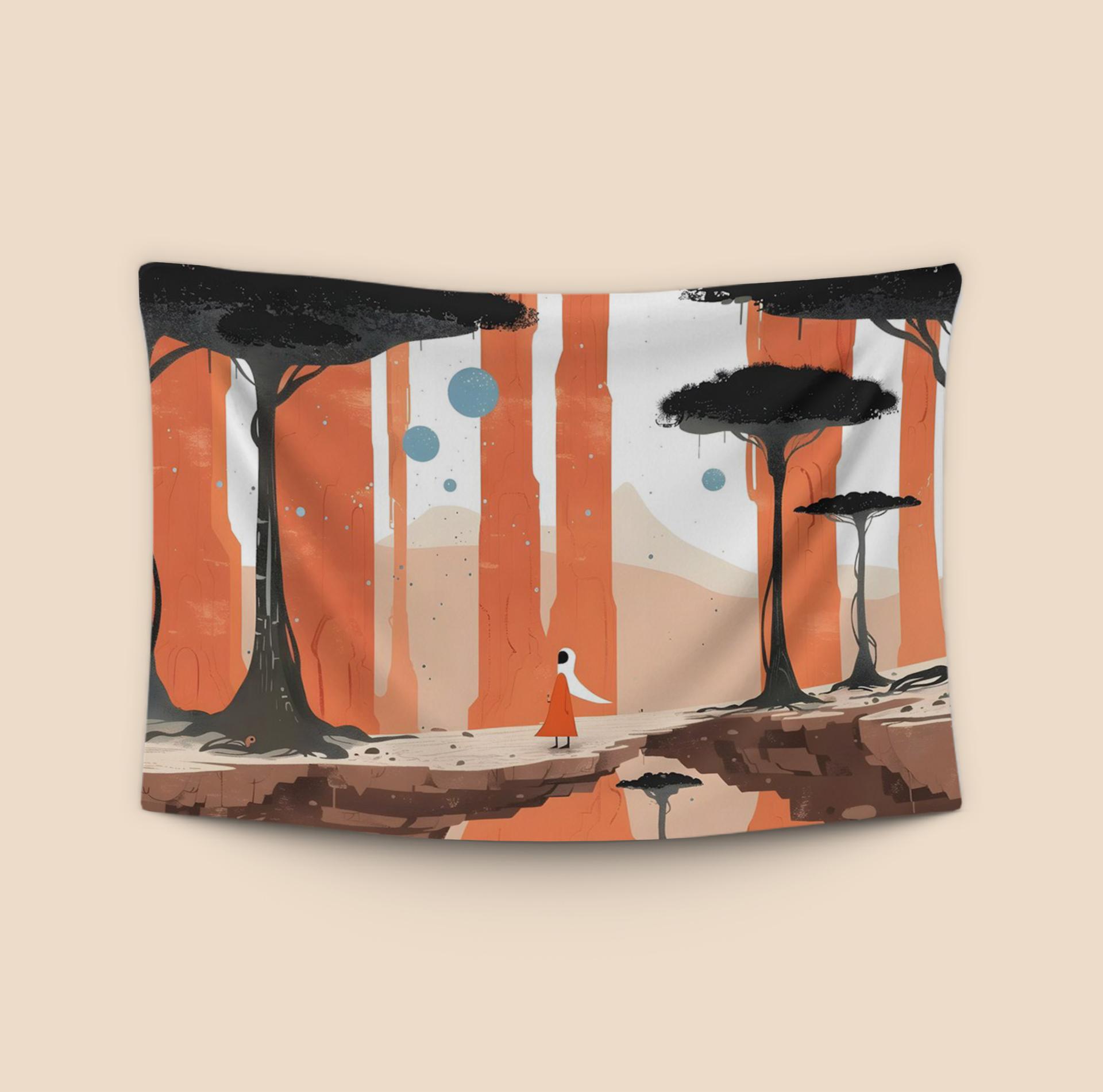 Surreal Canyon Traveler