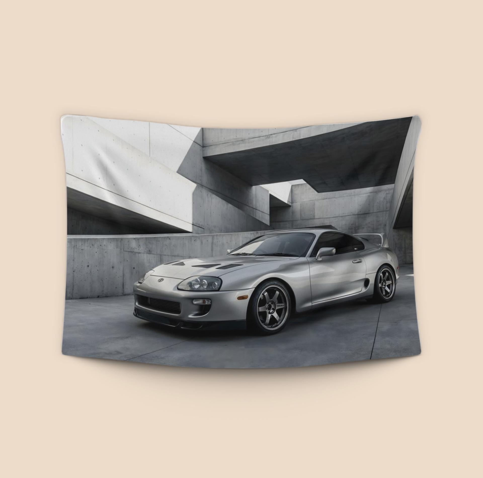 Brutalist Legend: Silver Supra A80