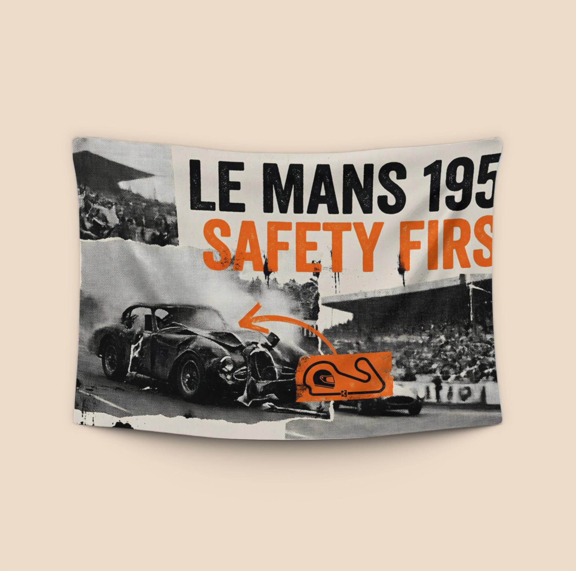 Le Mans 1955: Safety First Historical Collage