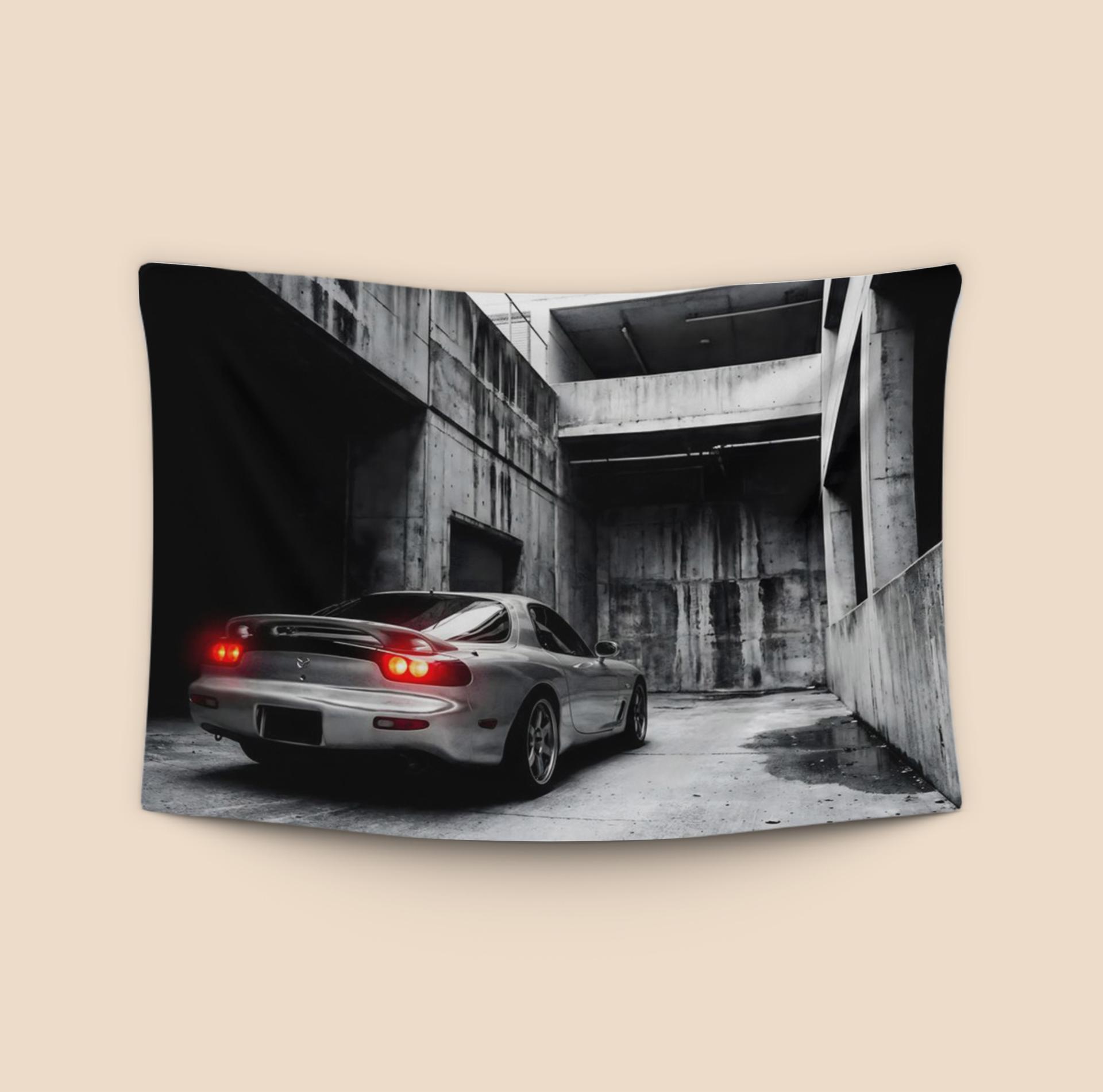 Silver RX-7: Industrial Aura