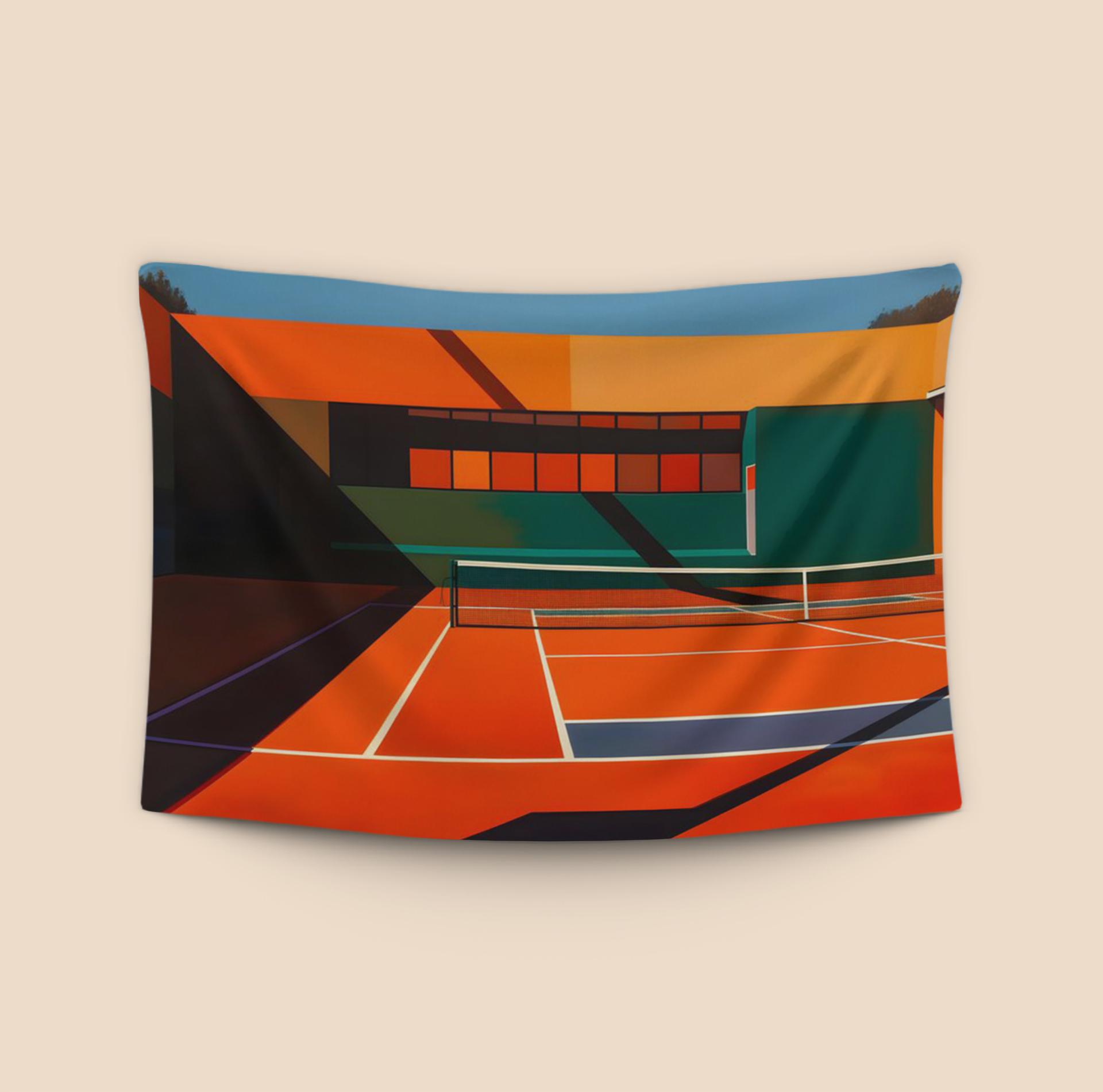 Geometric Clay Court