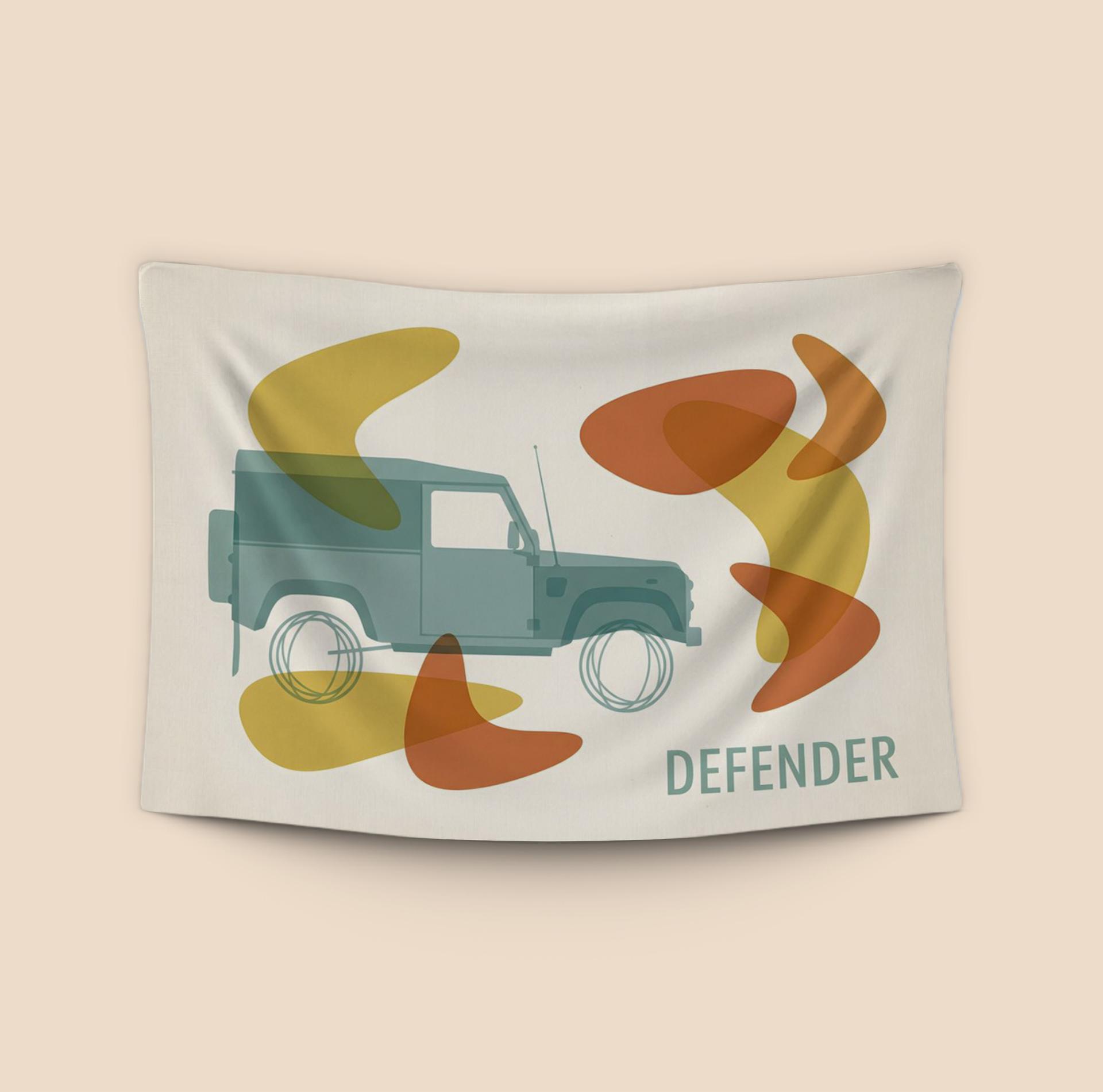 Mid-Century Modern Defender 90