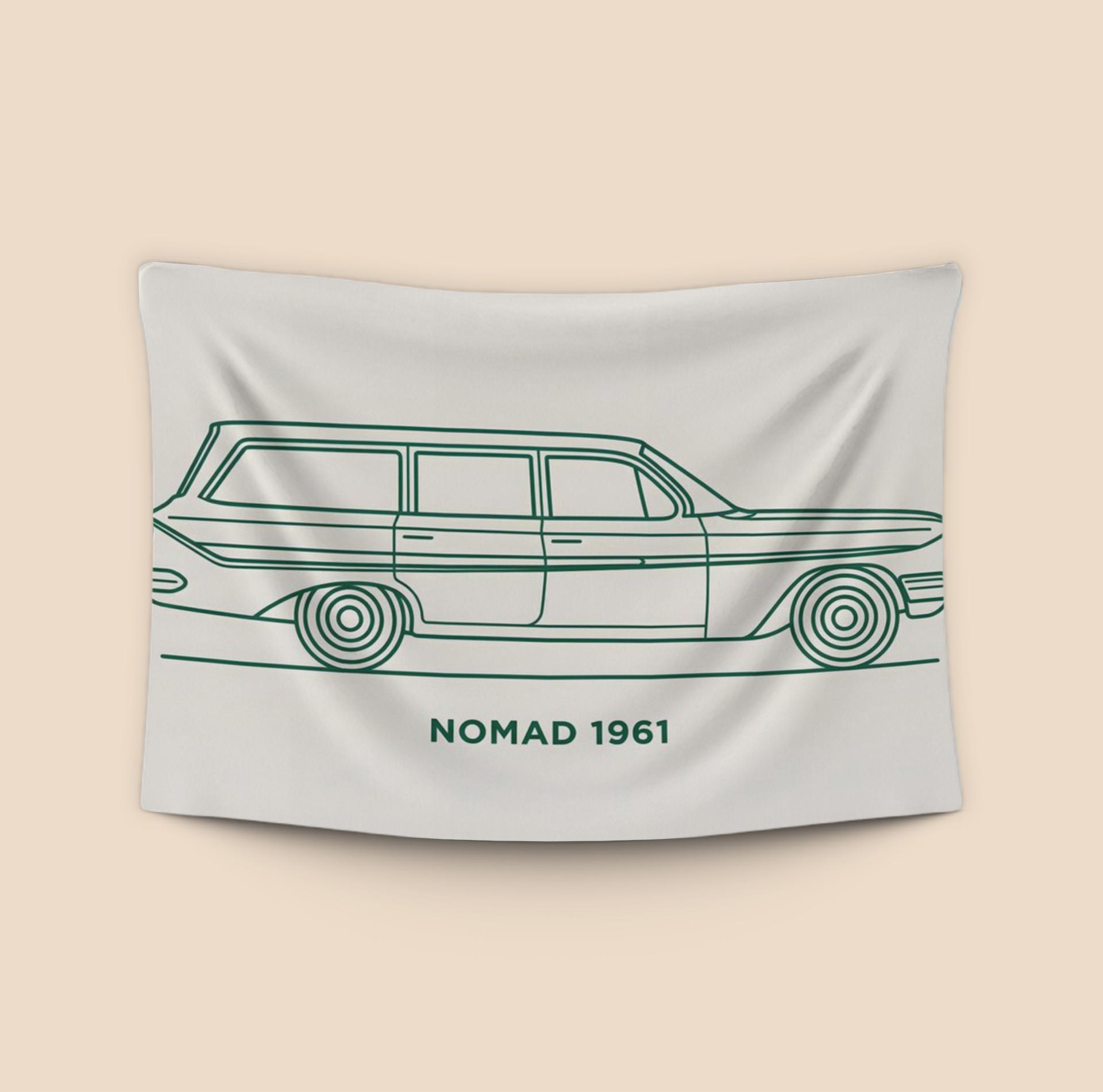 1961 Nomad Line Art