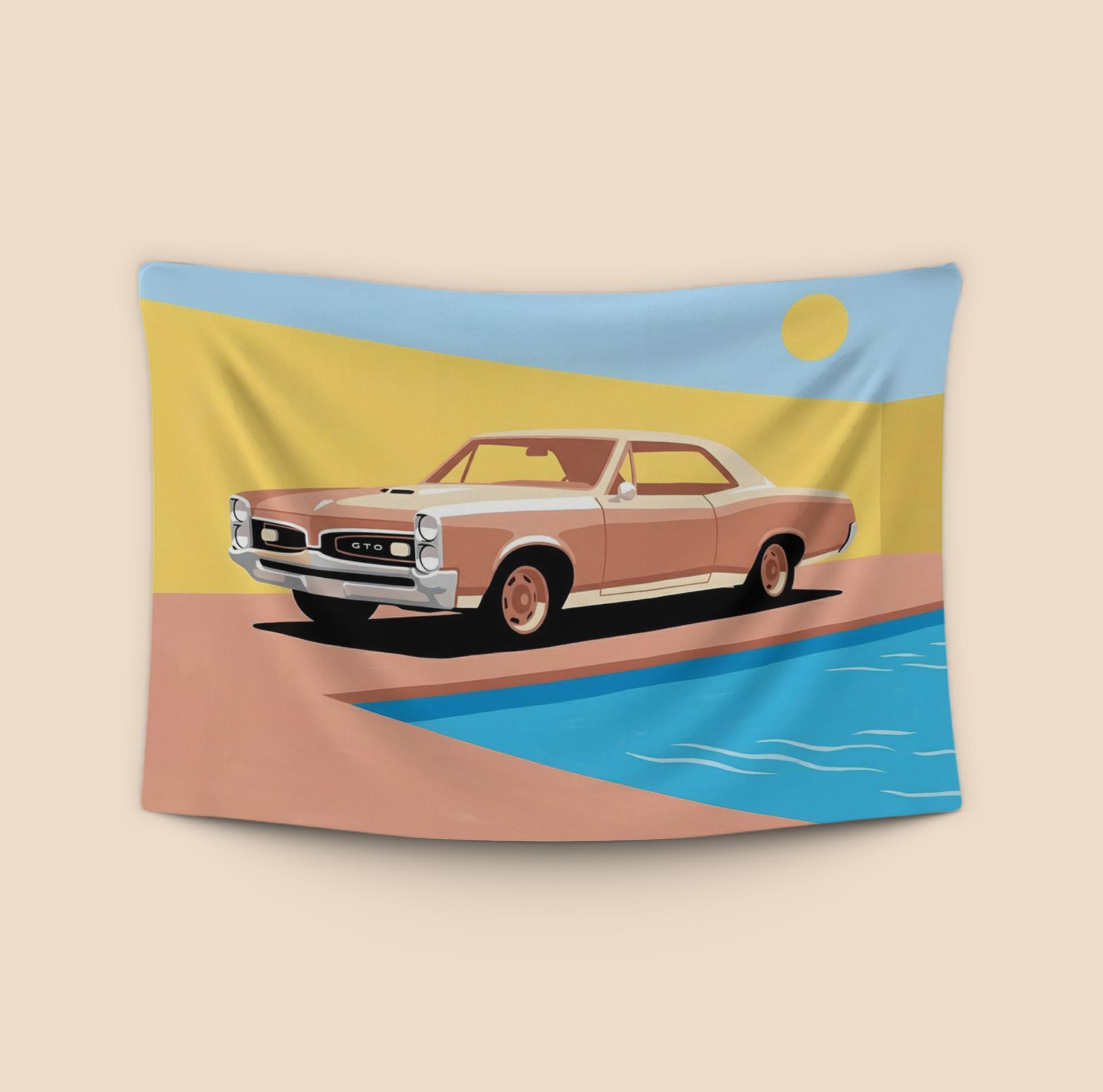 Poolside GTO: Mid-Century Summer