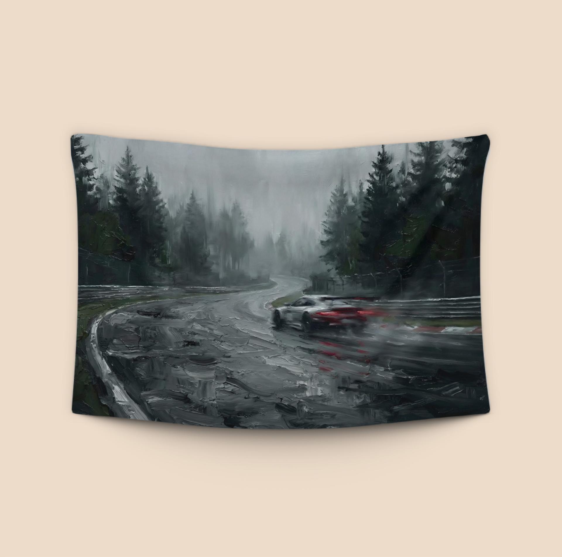 Grit and Grace: Nürburgring in the Rain