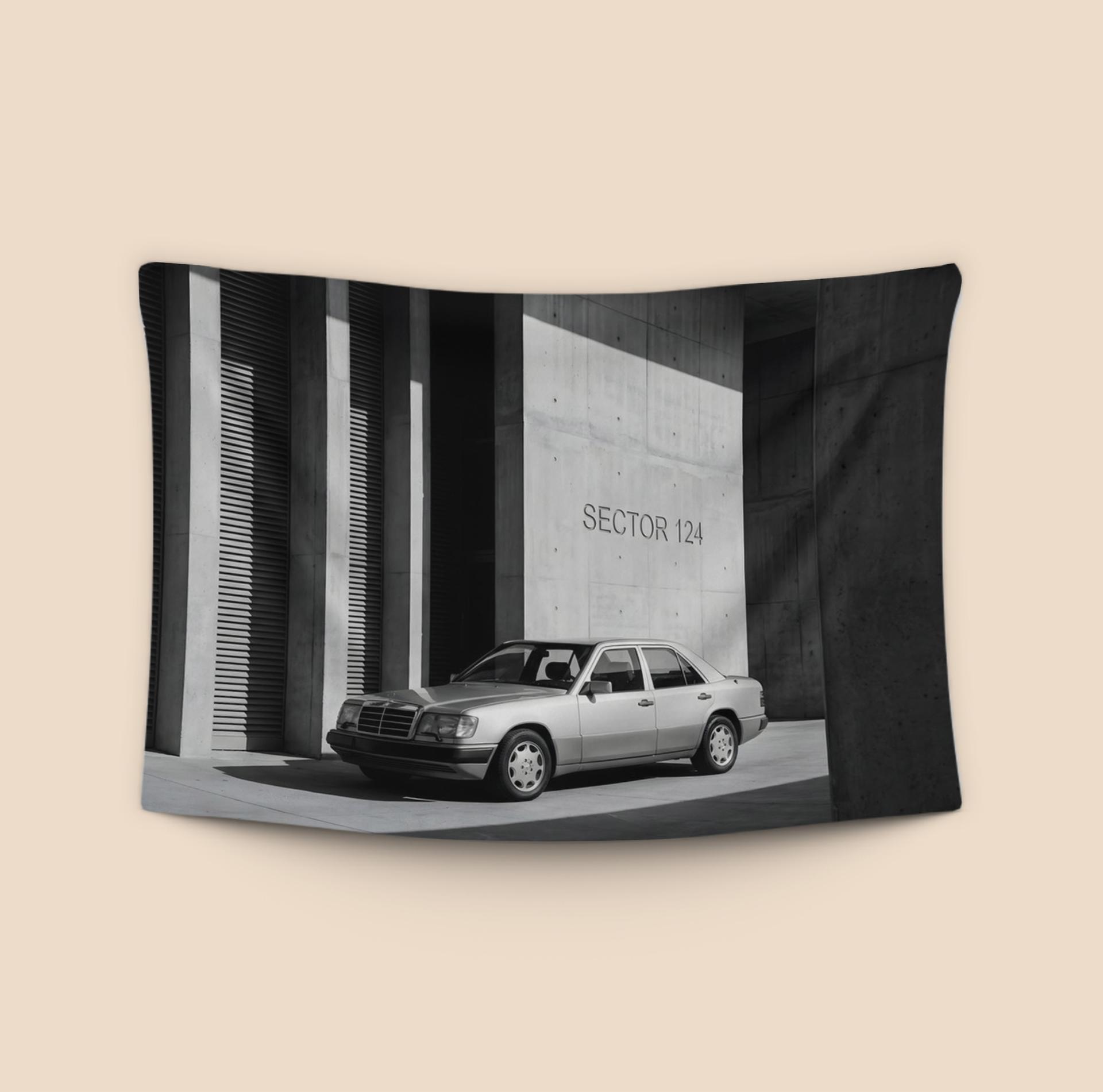 Sector 124: Brutalist Mercedes W124