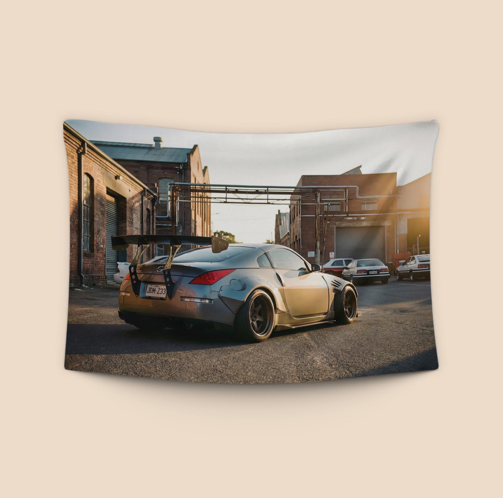 Golden Industrial Zenith: Widebody Nissan Z33