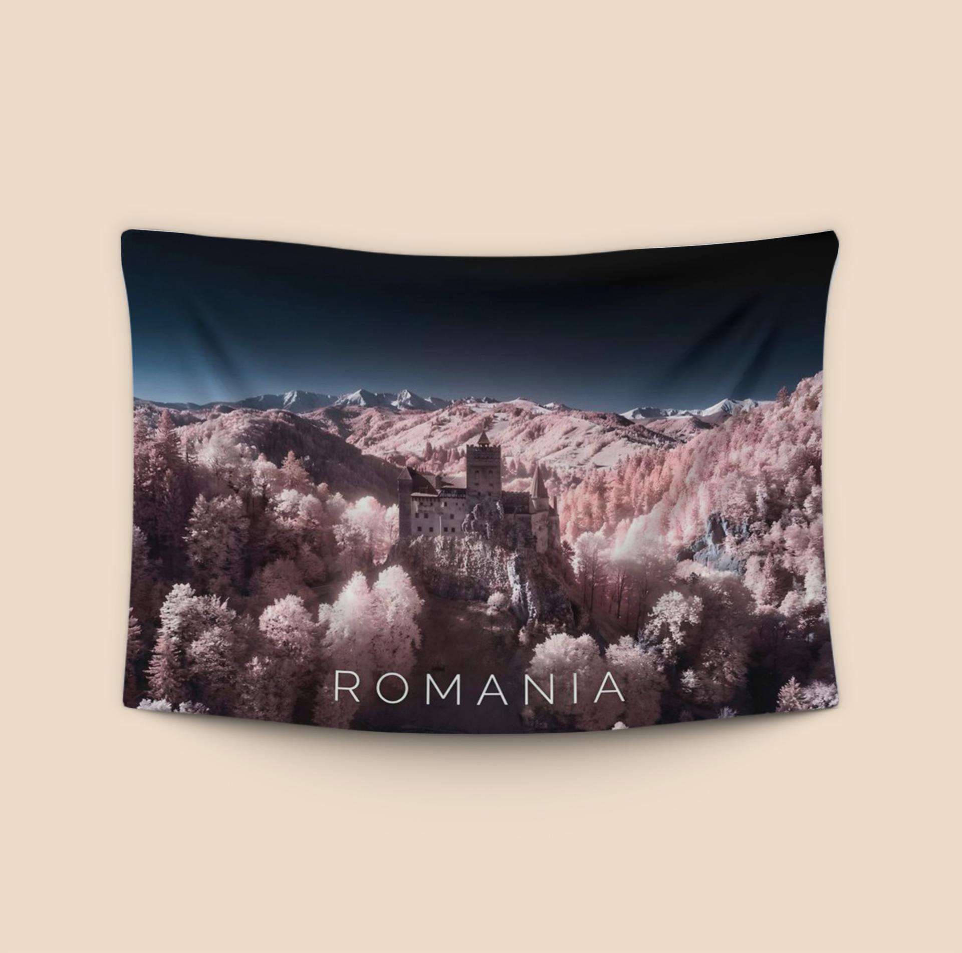 Infrared Majesty: Bran Castle Romania