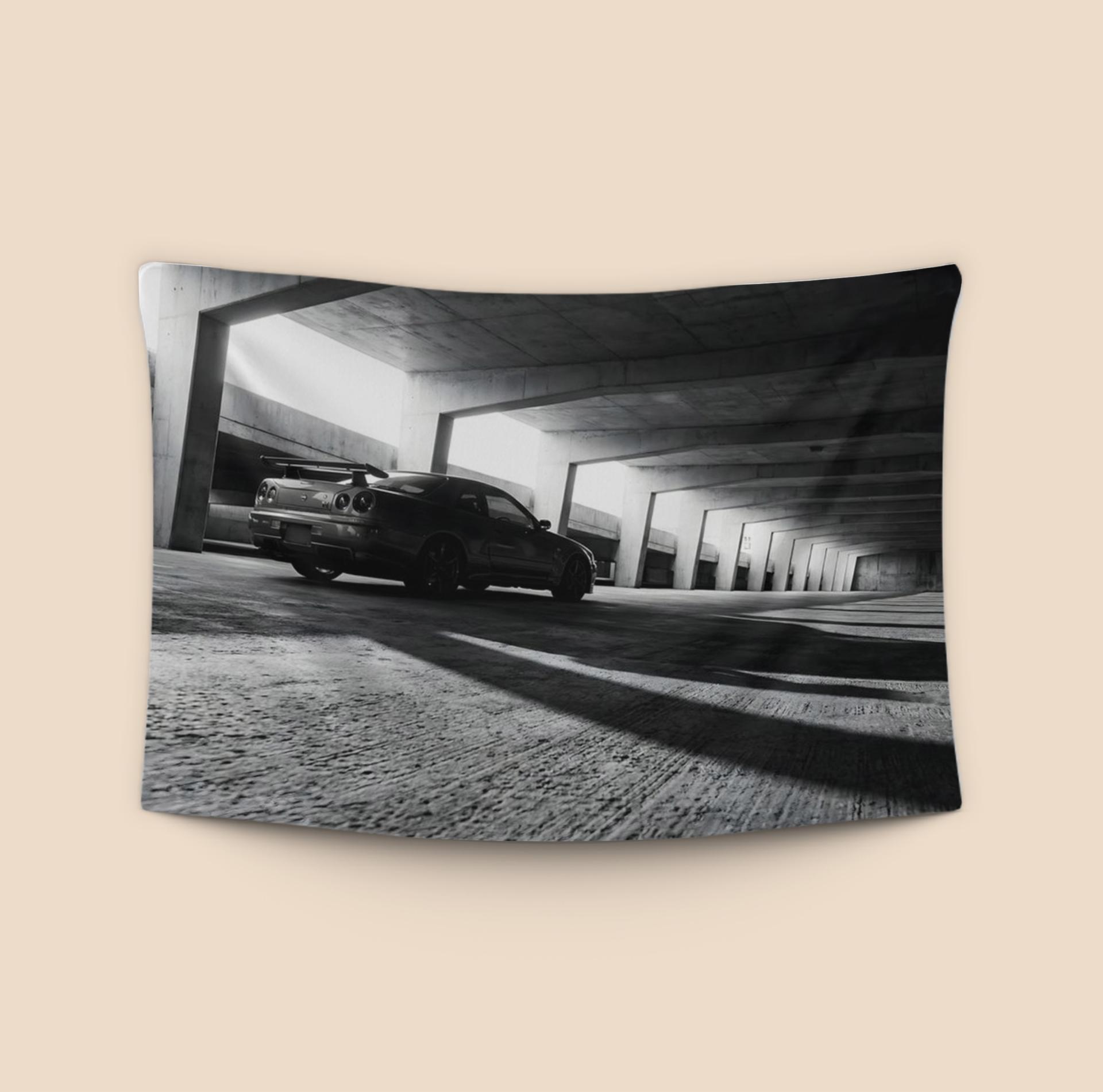 Concrete Echoes: Nissan Skyline GT-R R34