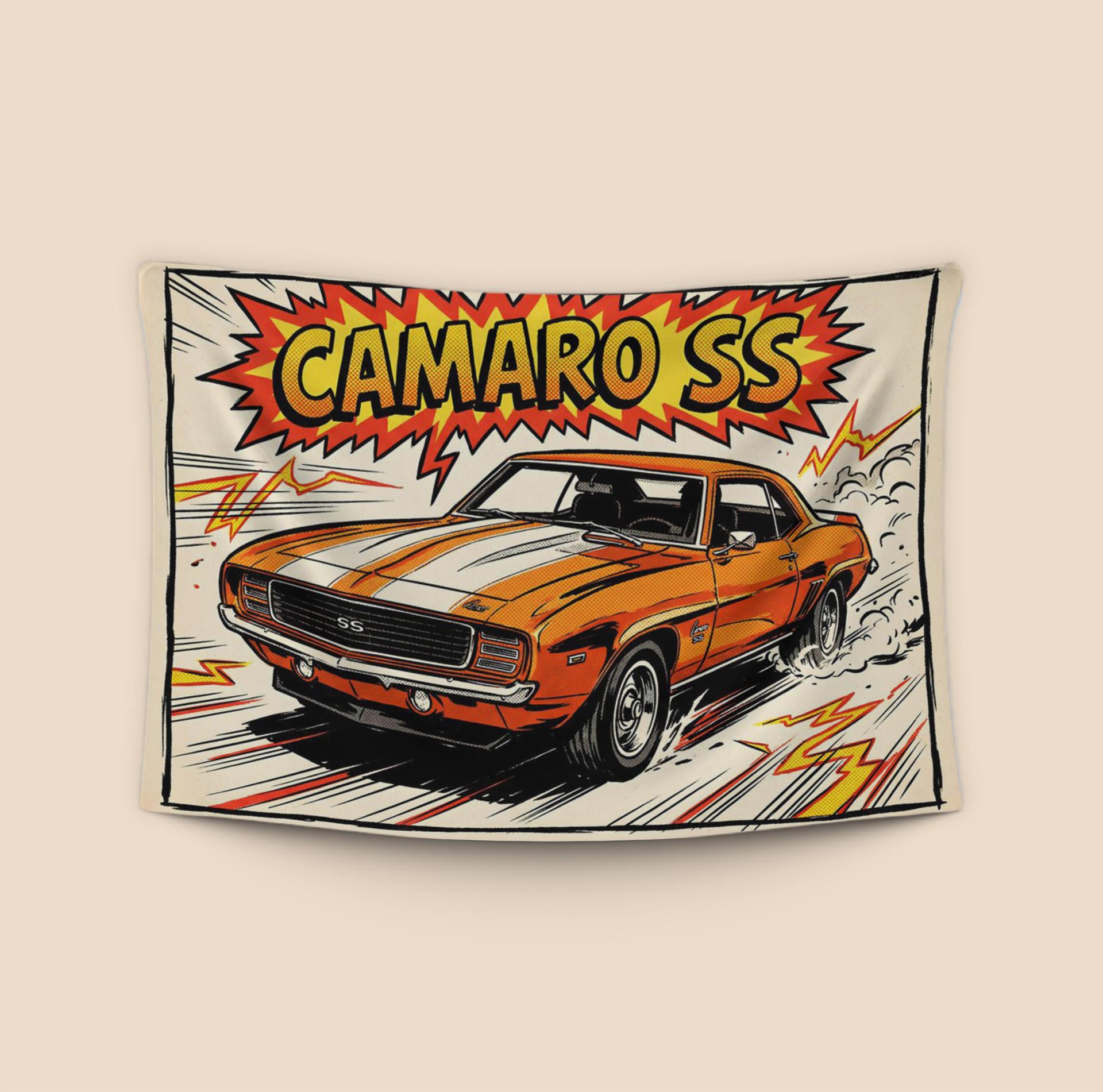 Camaro SS Comic Book Action Blast