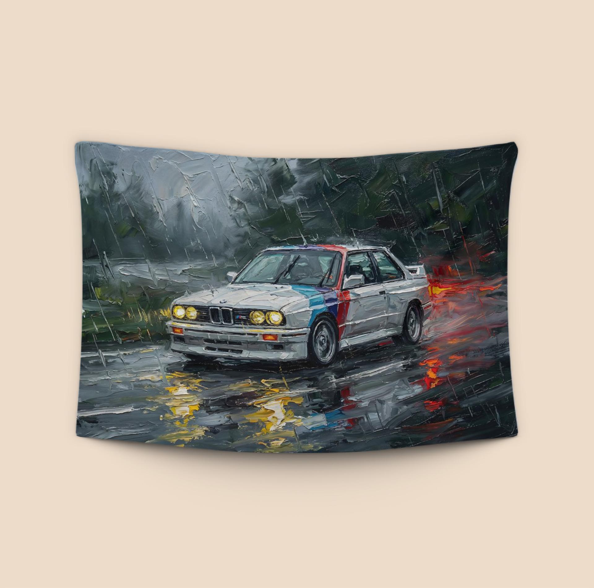 BMW E30 M3 Rain Run Impasto