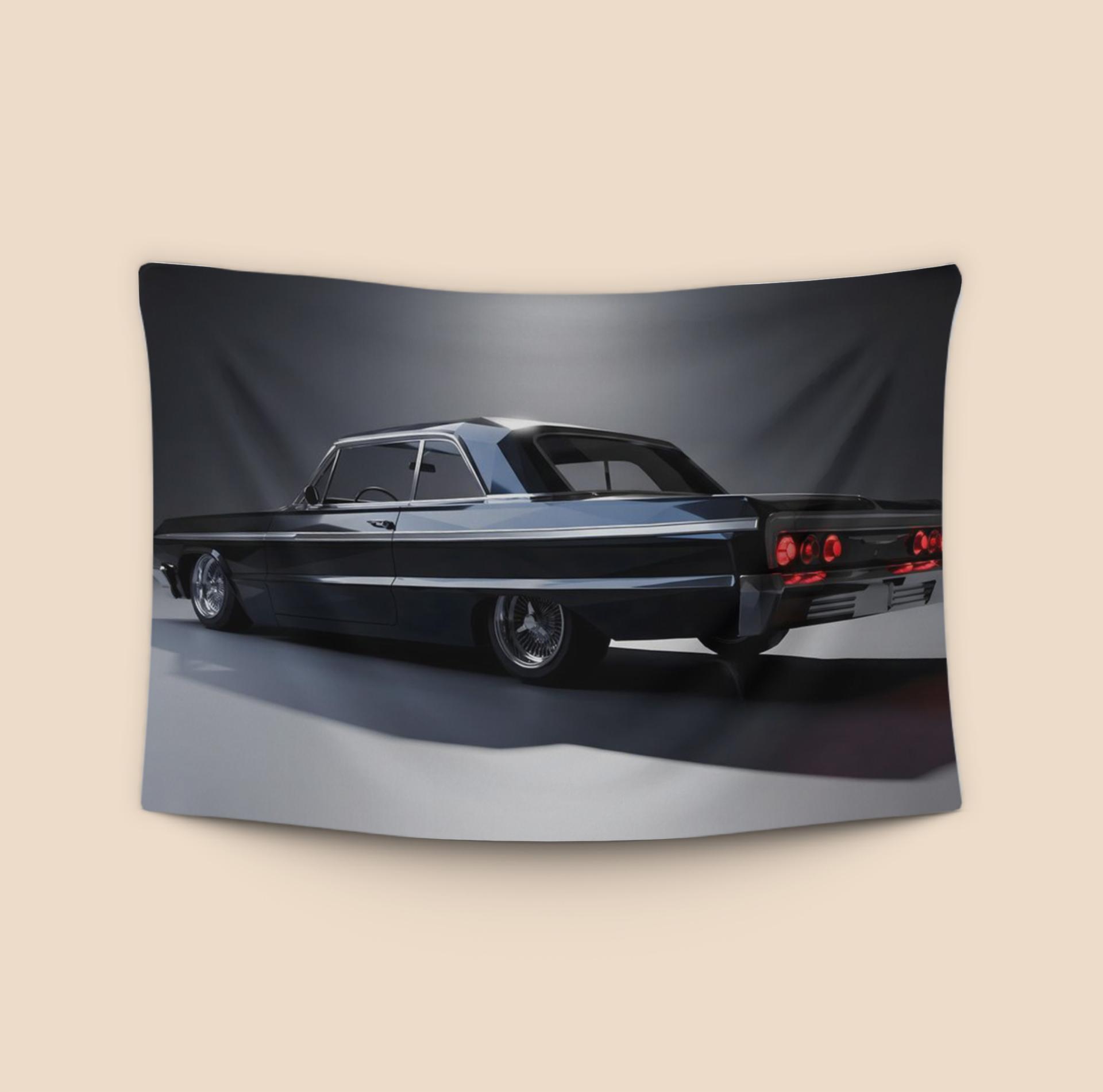 Low Poly '64 Impala Noir
