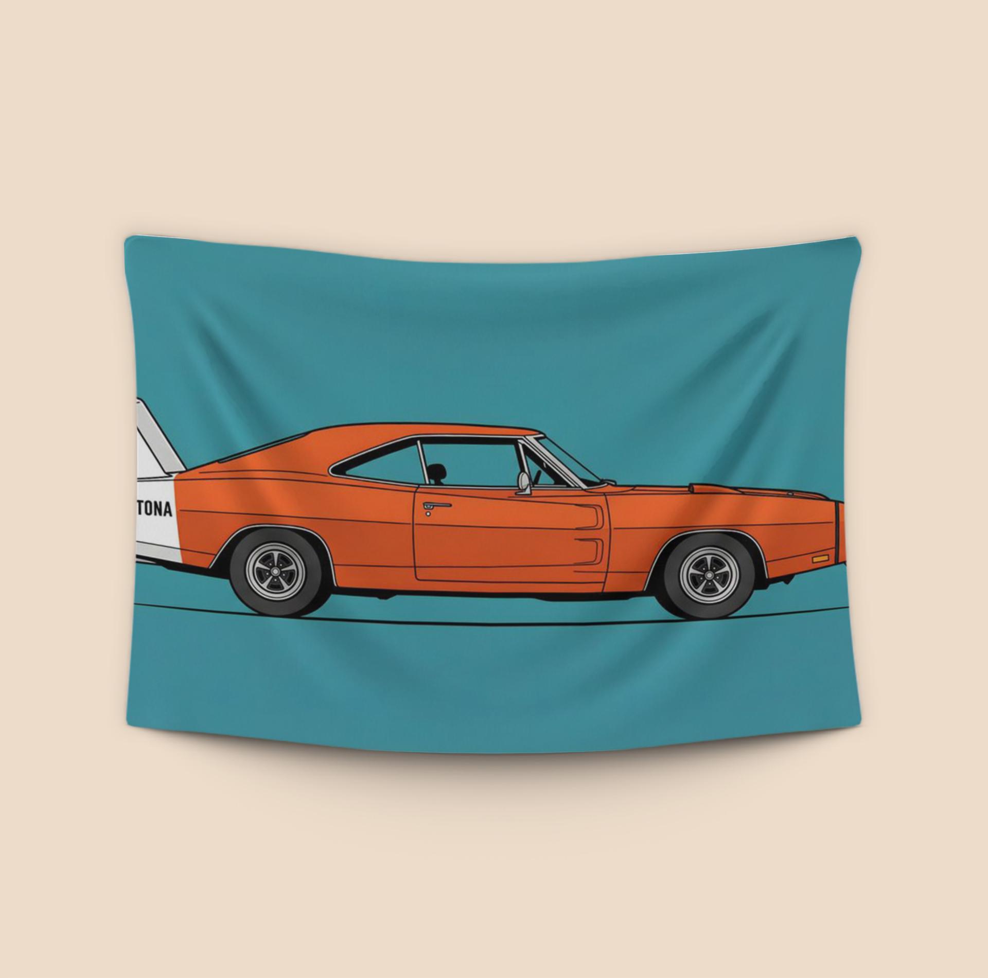 Dodge Charger Daytona: Orange Aero Legend