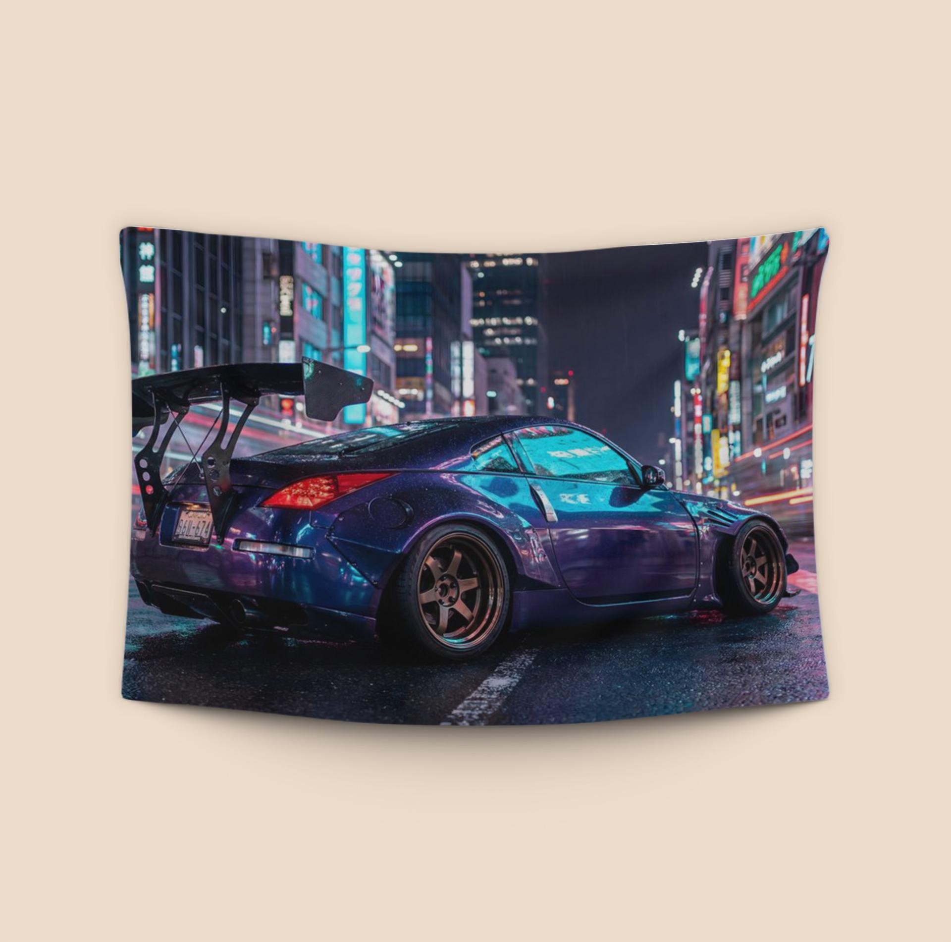 Midnight Neon: Widebody Nissan Z33