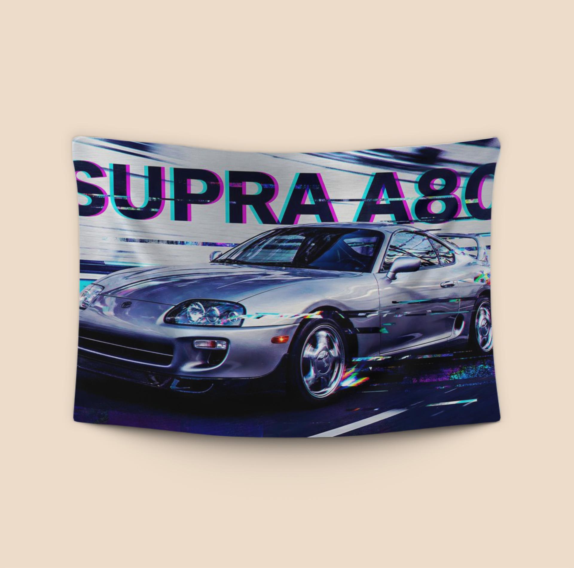 Toyota Supra A80: Digital Velocity Glitch