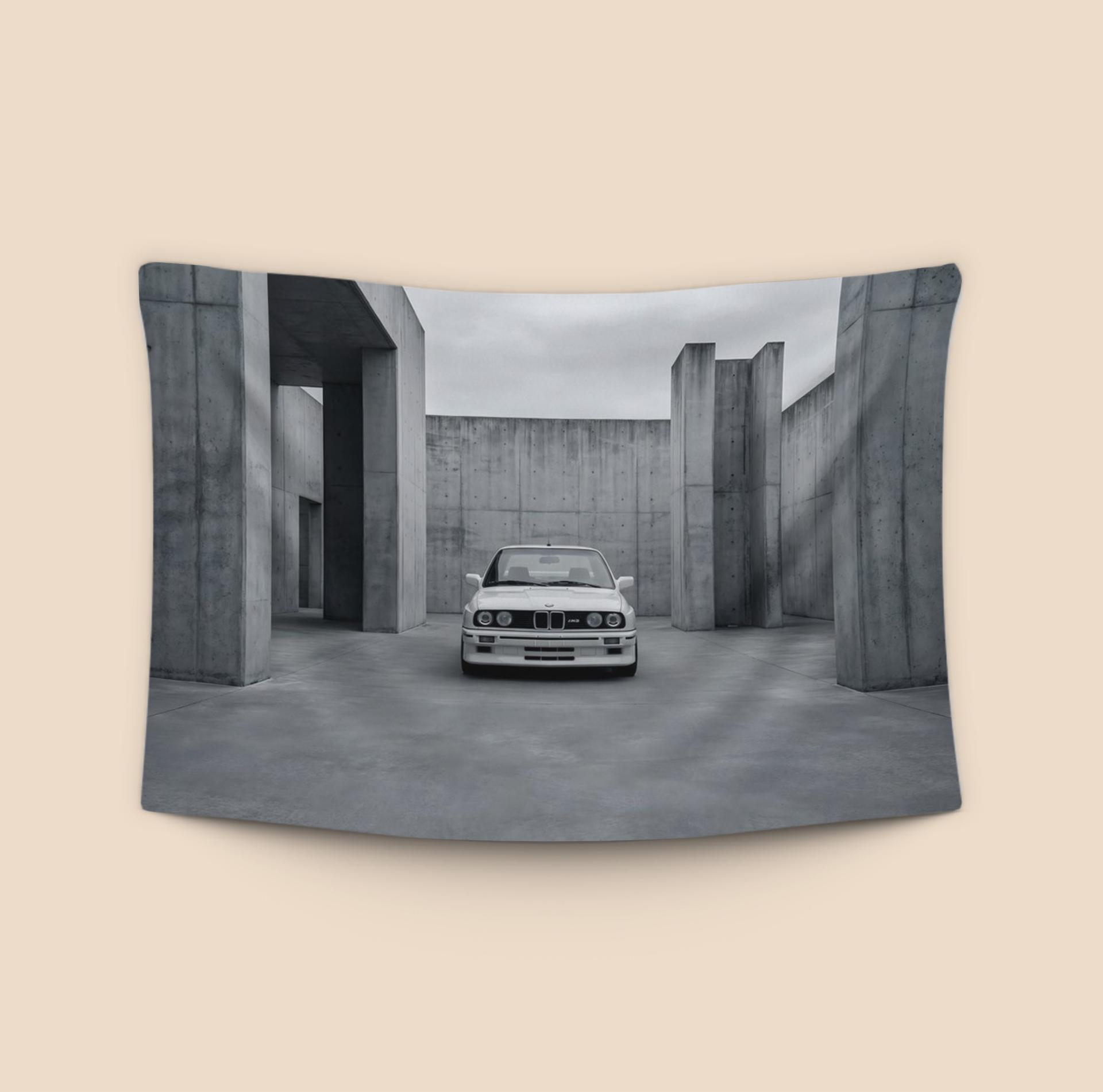 BMW E30 M3: Brutalist Frontal Study