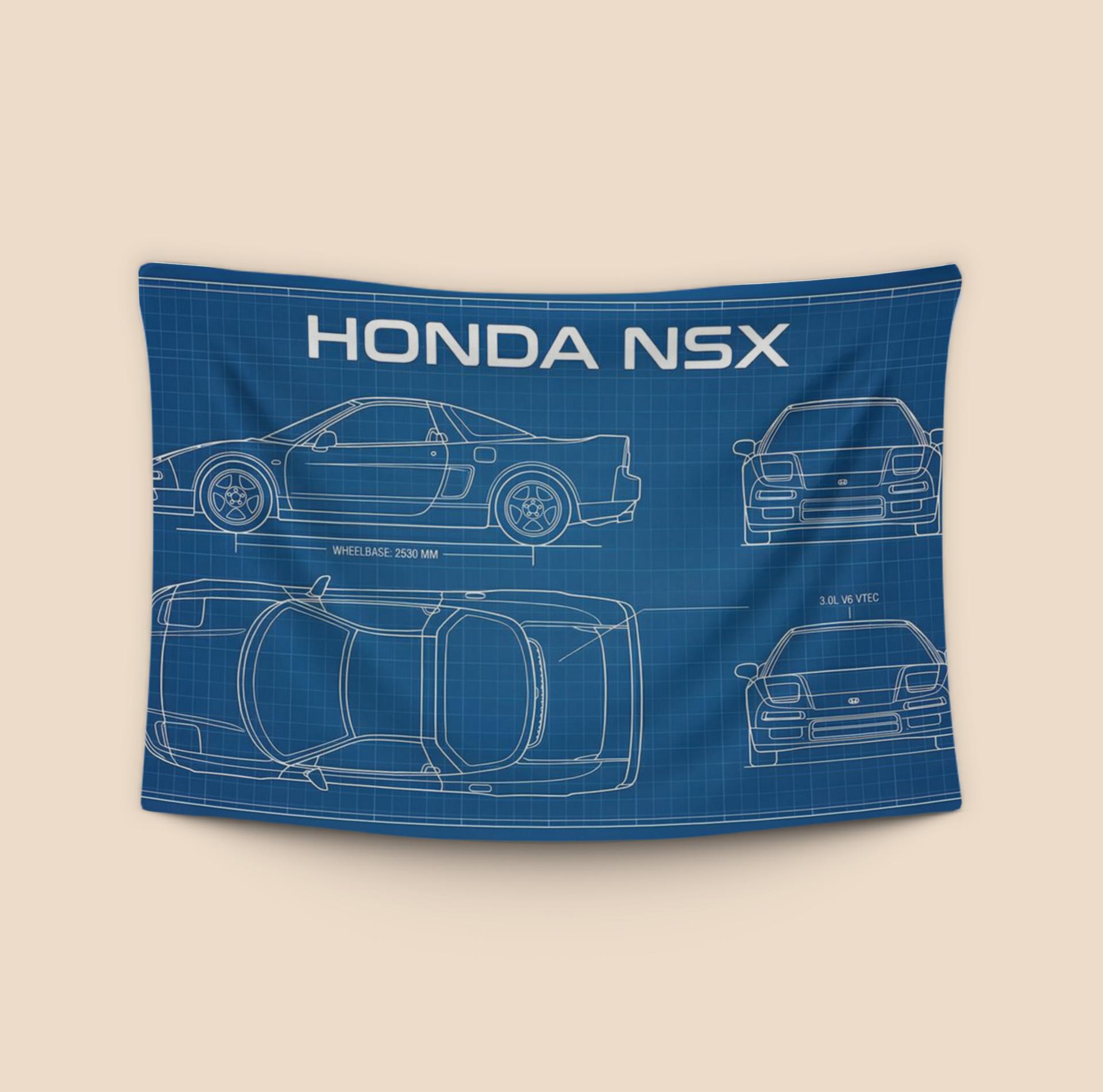 Honda NSX Technical Blueprint