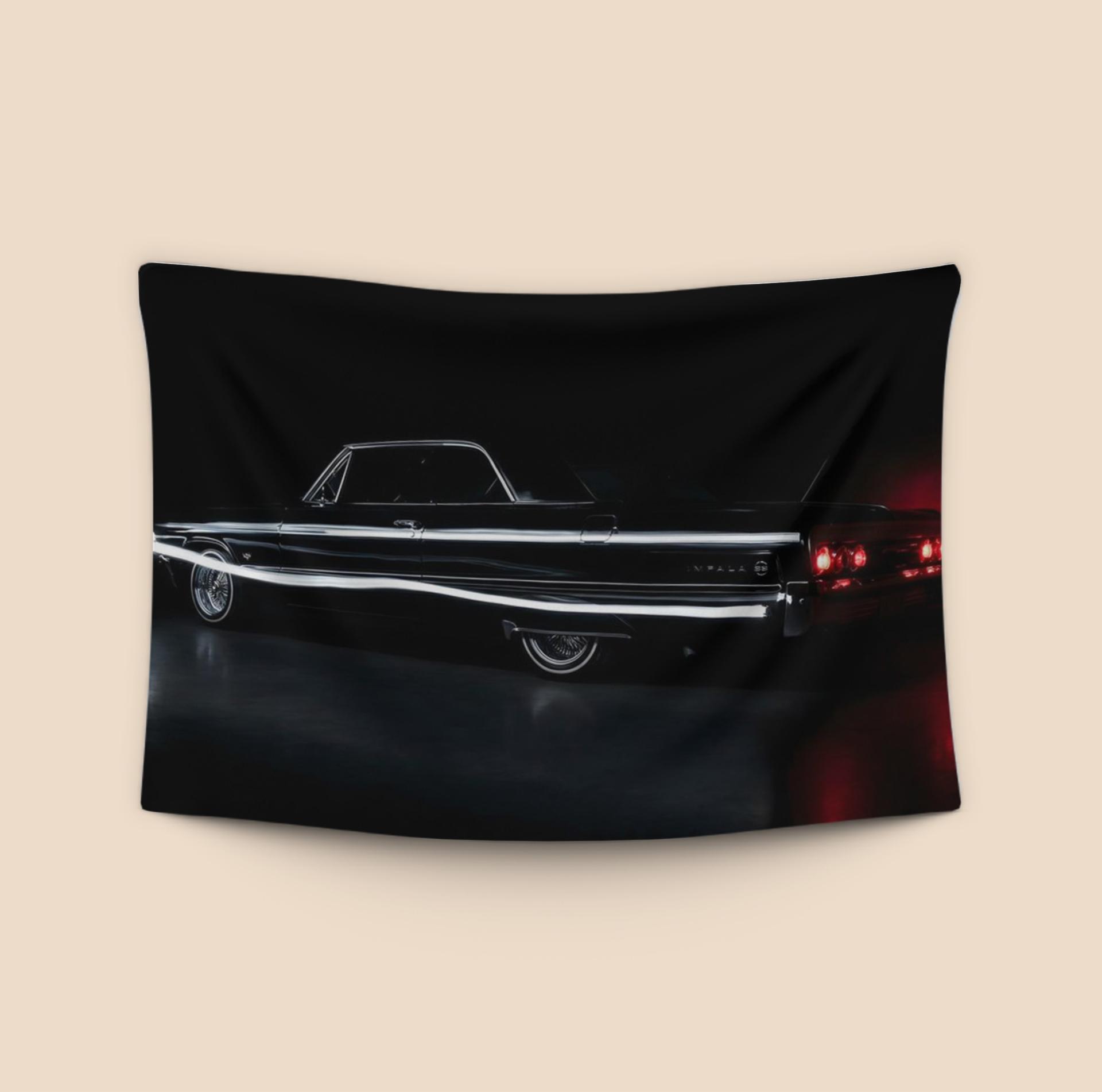 Light Painted '64 Impala Noir