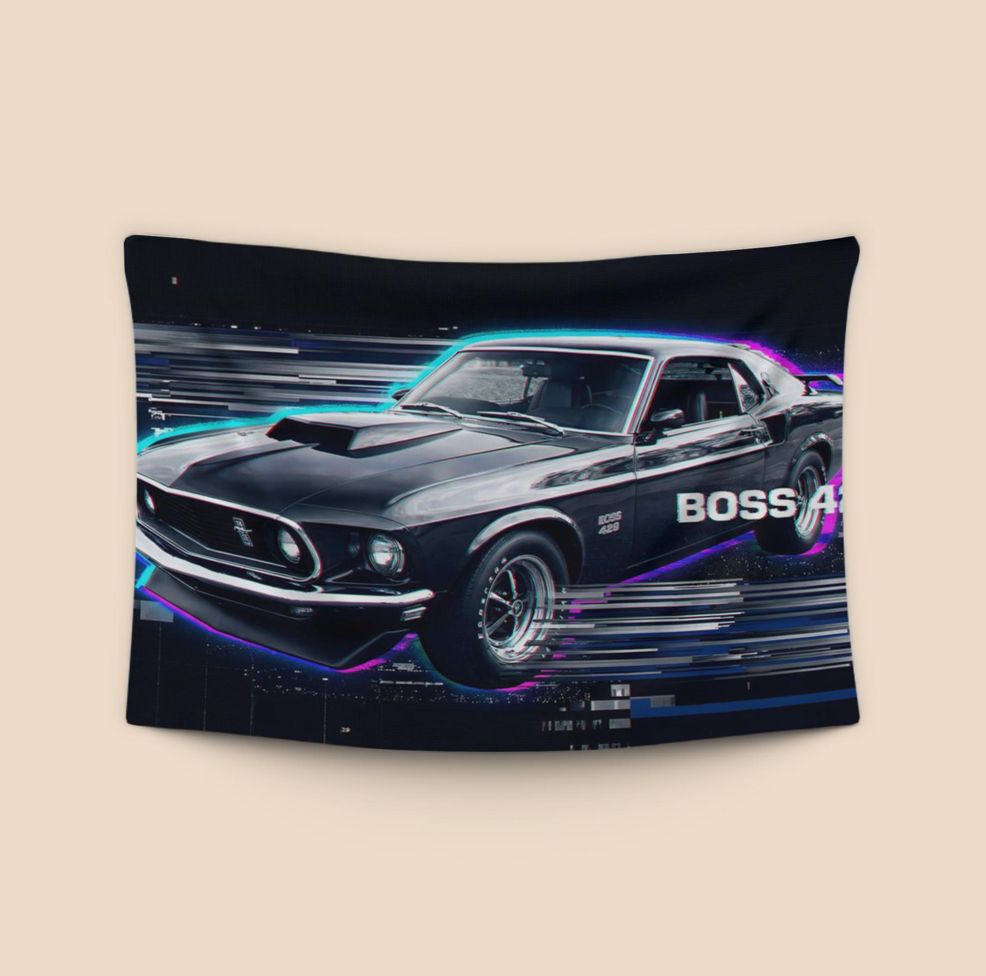 Glitch Legend: Mustang Boss 429 Neon Edit