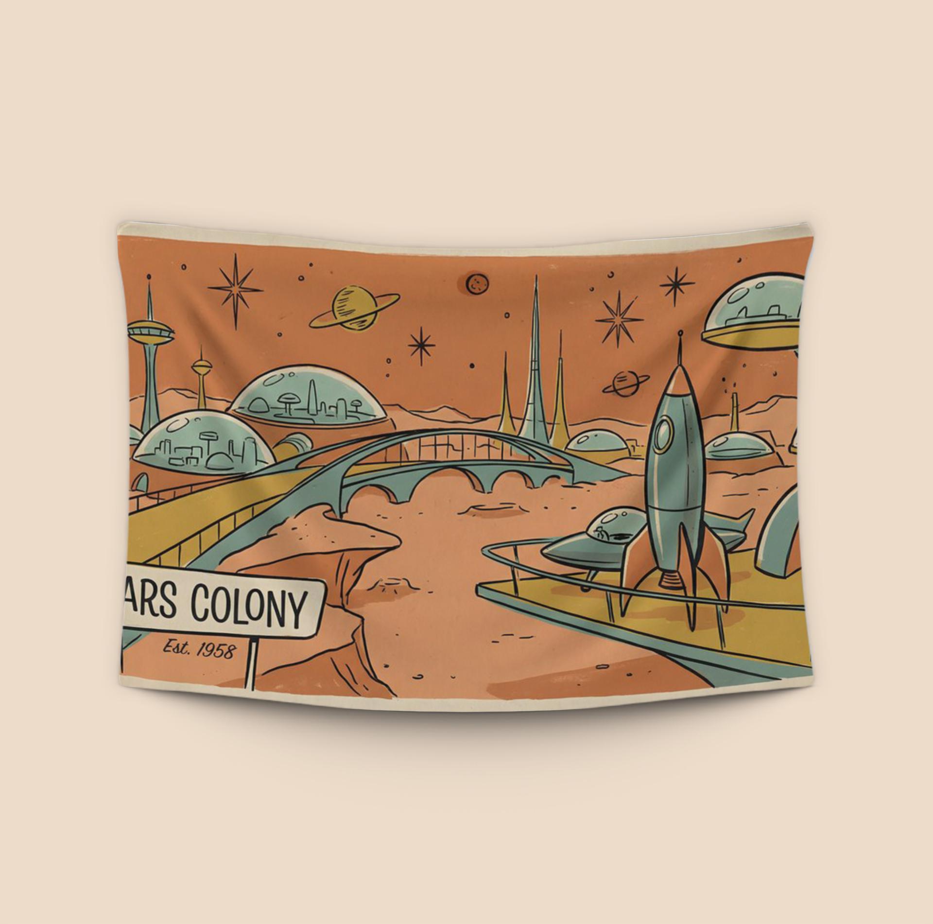 Mars Colony: Retro Space Age Adventure