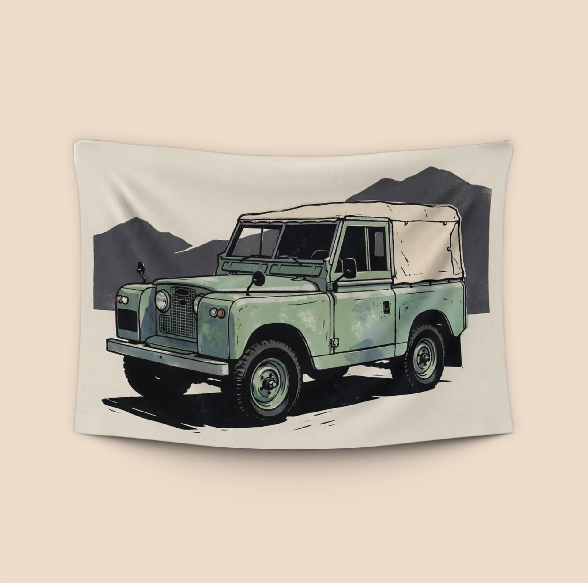 Land Rover Series IIA: Mountain Woodcut Expedition