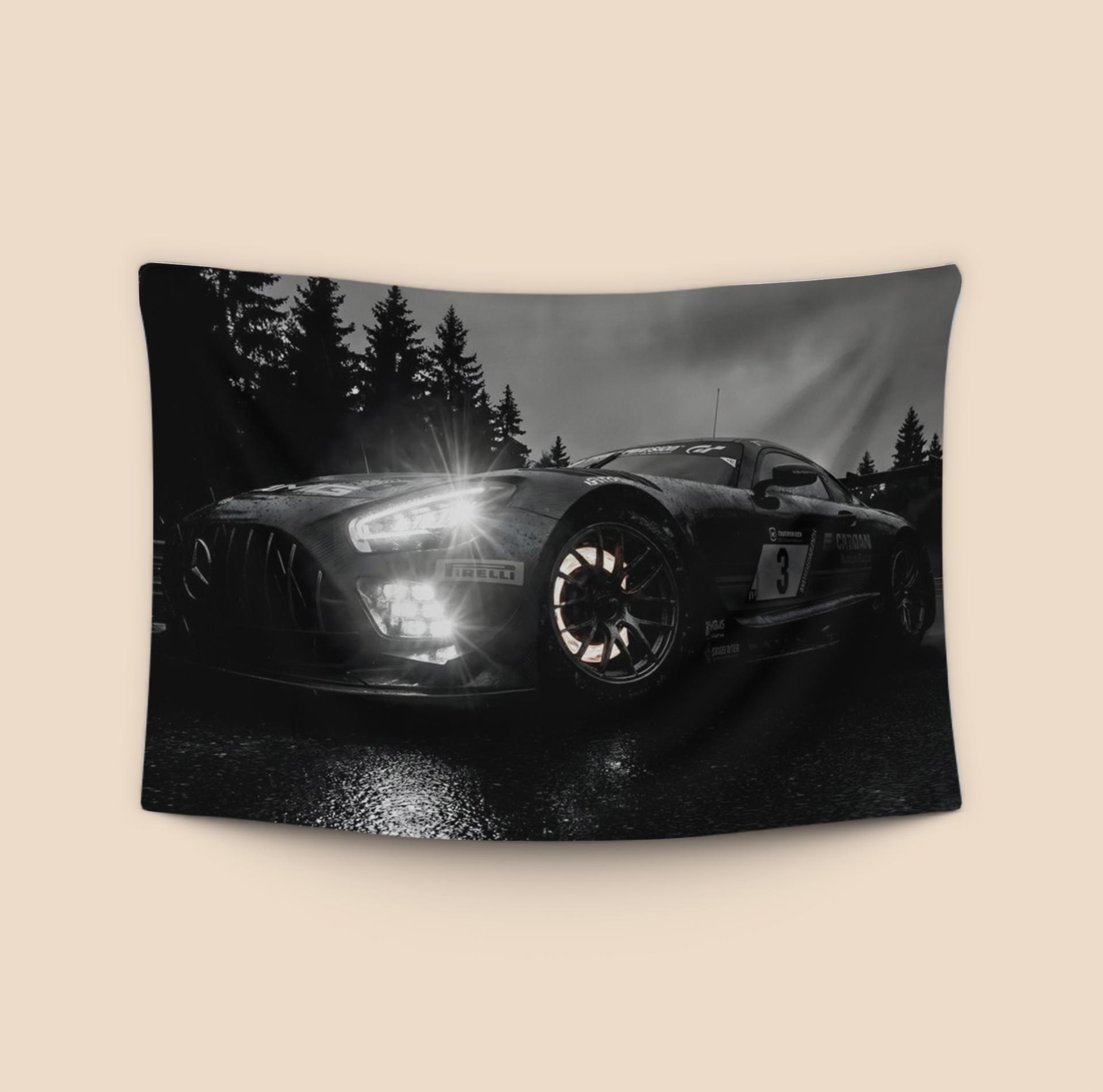 Endurance Glow: Mercedes-AMG GT3 in the Rain