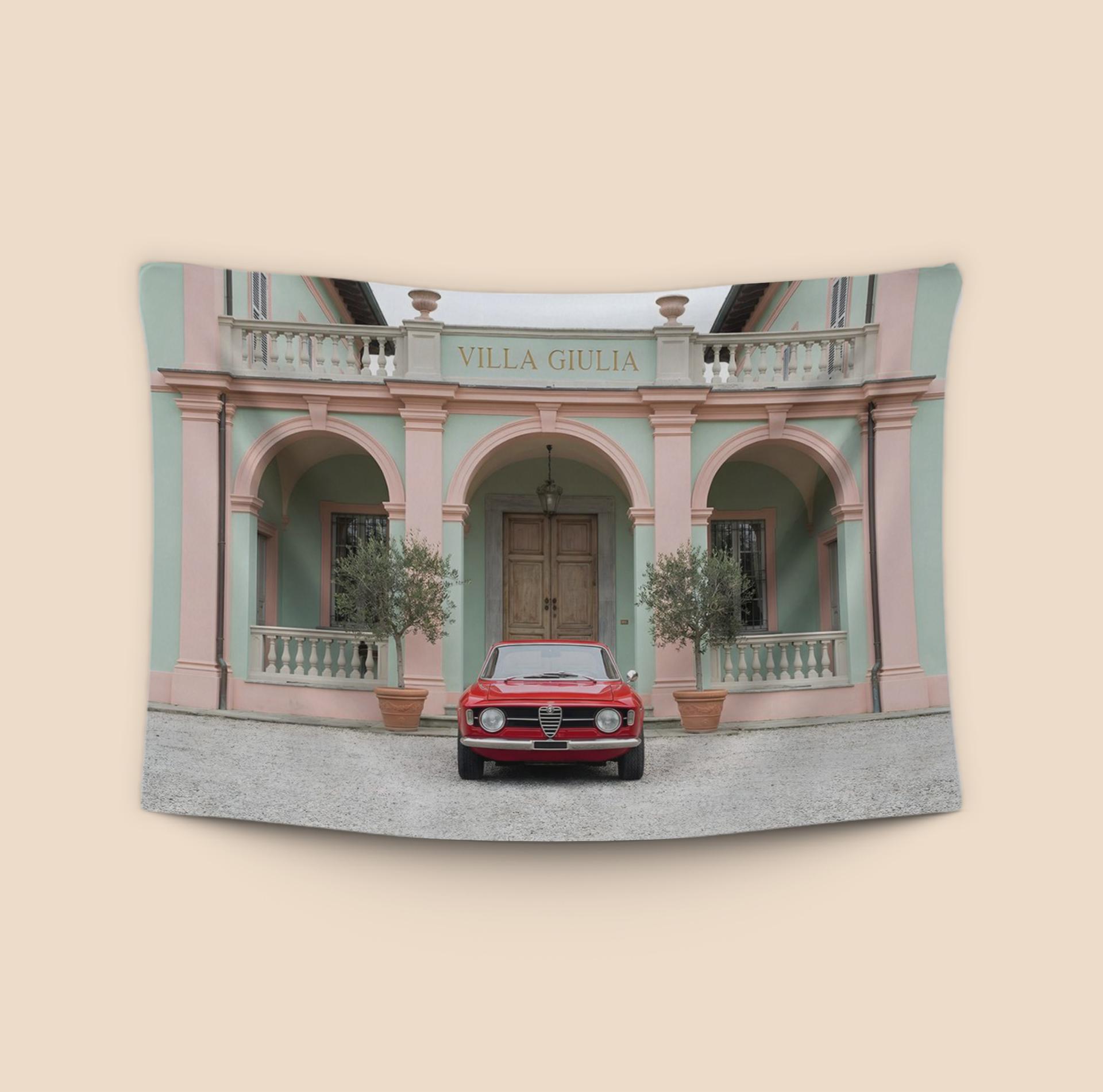 Alfa Romeo Giulia at Villa Giulia