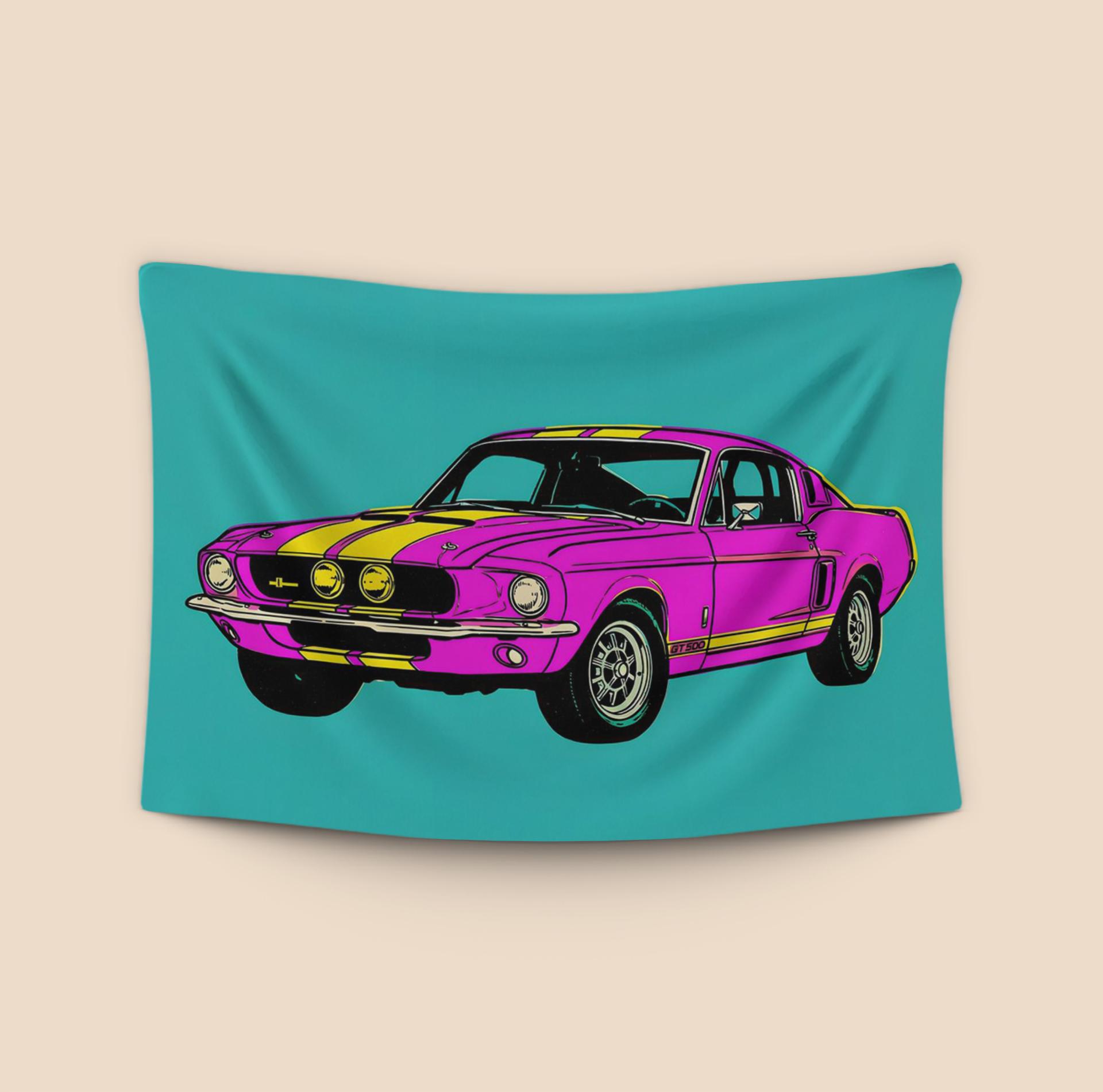 Shelby GT500 Neon Pop Art Edition