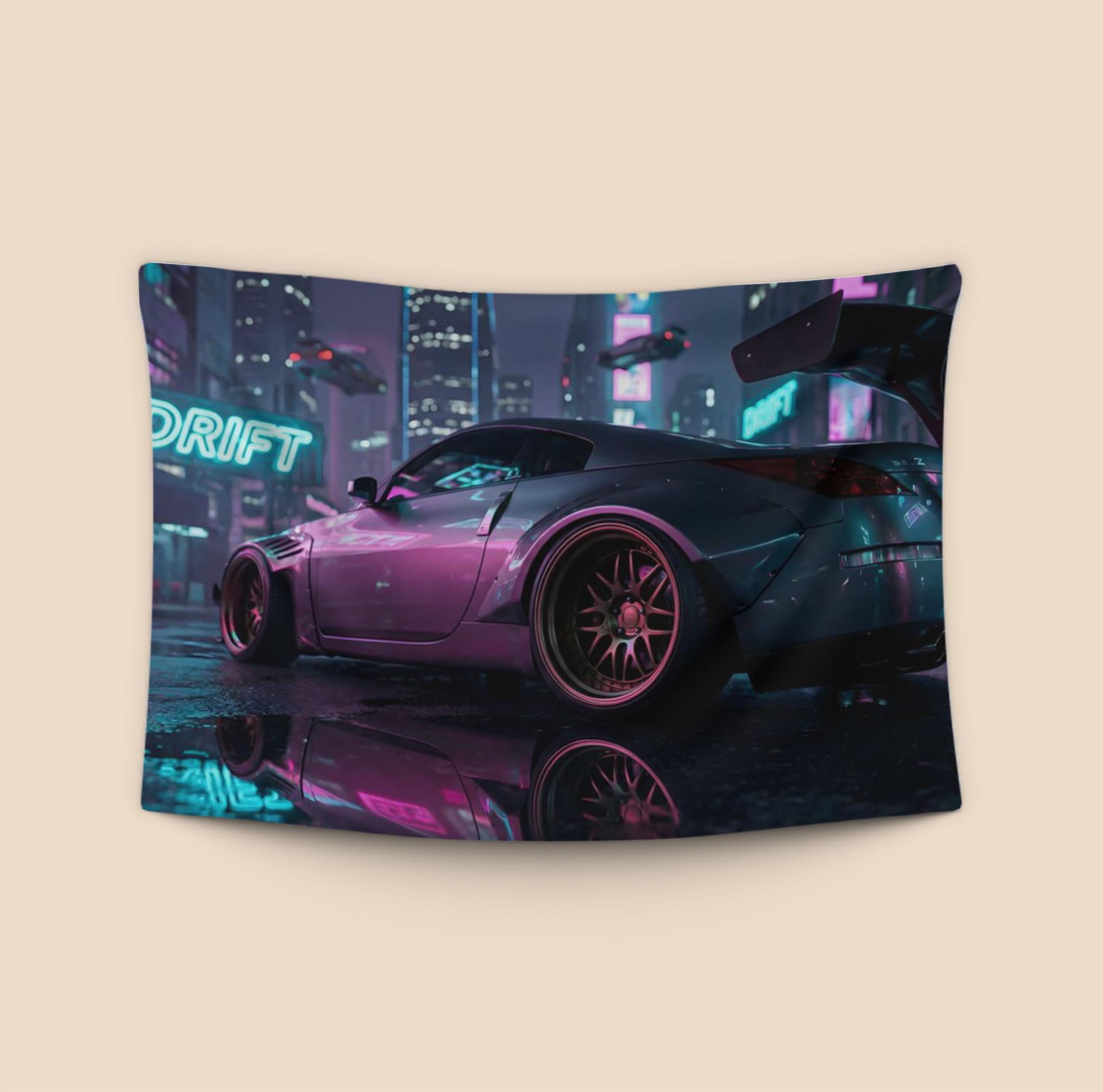 Cyberpunk Drift: The Z33 Sentinel