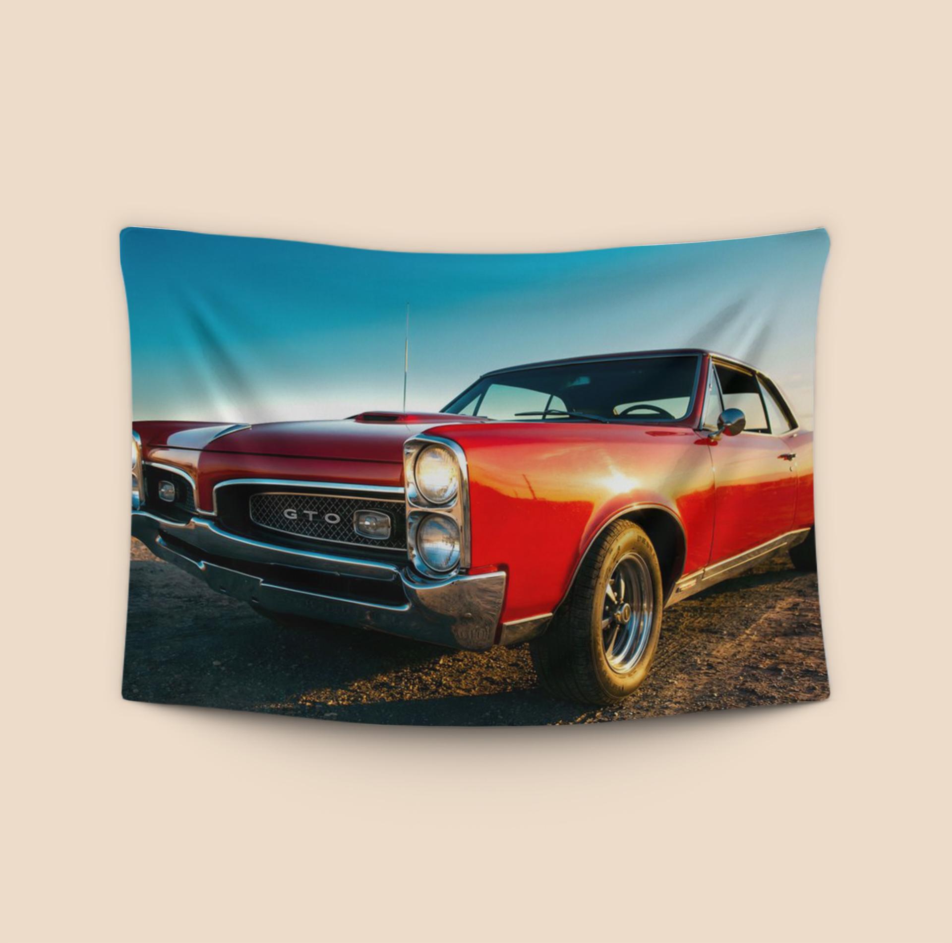 Crimson Glory: 1966 Pontiac GTO Golden Hour