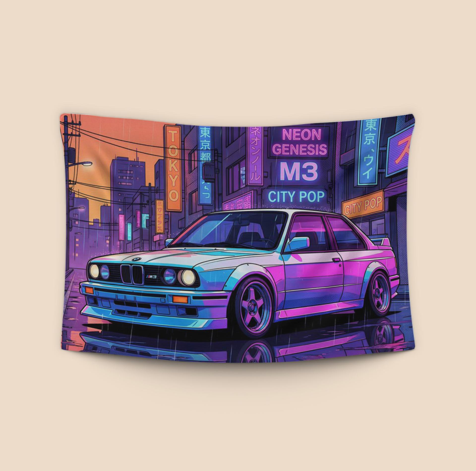 BMW E30 M3: Tokyo City Pop Night